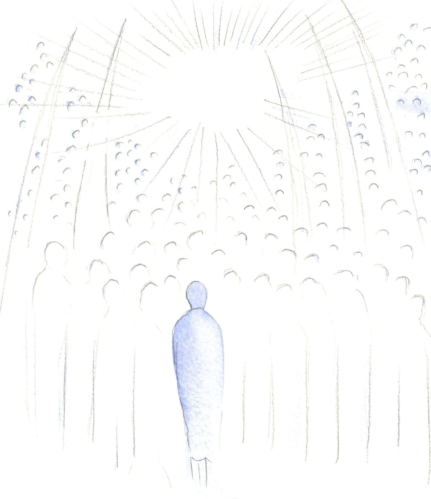 Each person we pray for is lifted into the light of God and helped by the prayers of the saints