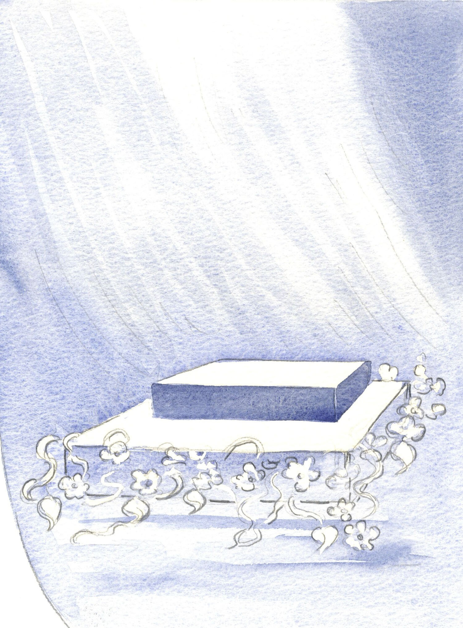 He placed an altar in my heart, where I could sacrifice my will, in order to do His Will (whatever the cost) out of love for Him. He adorned it, as if at a special consecration.