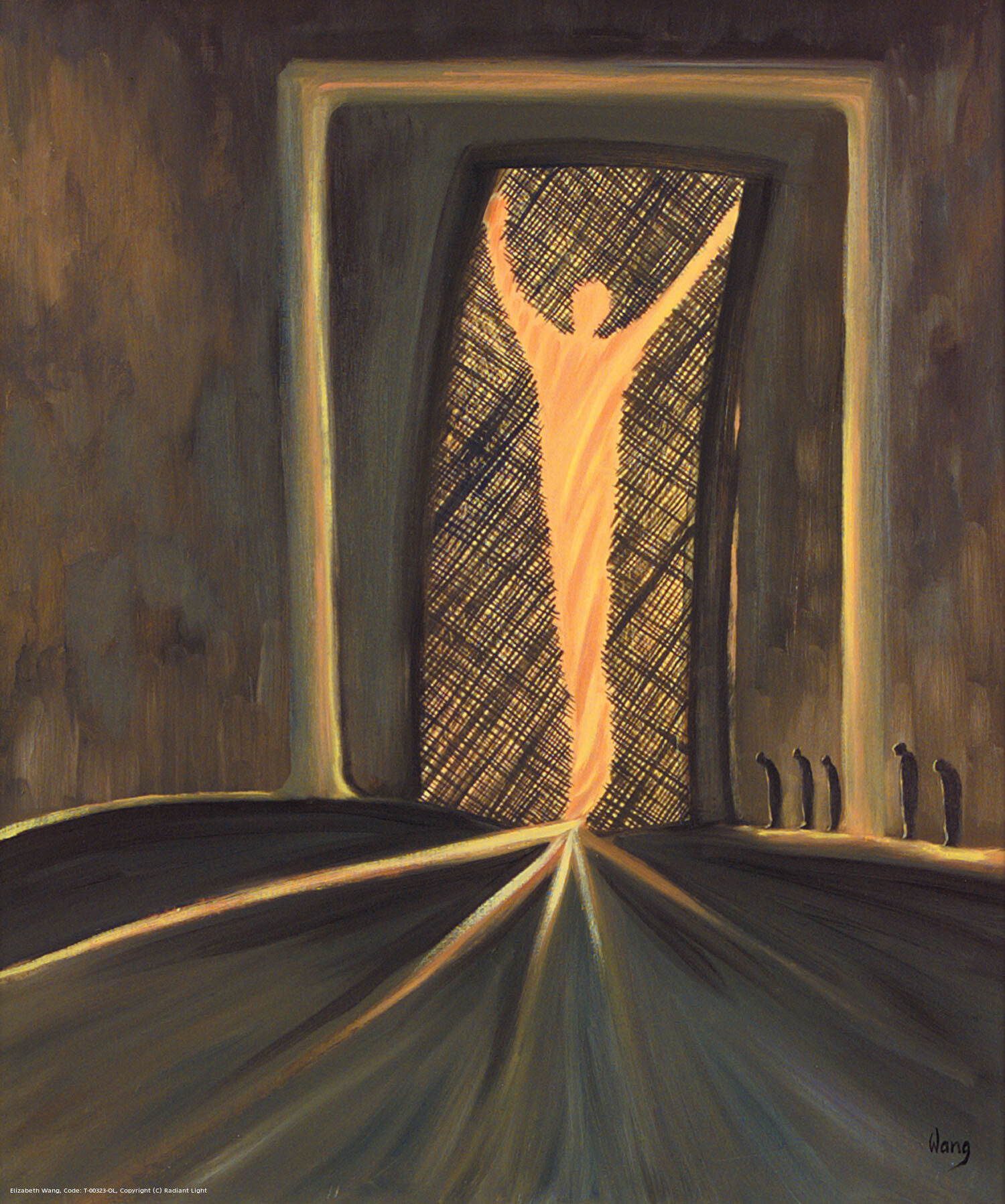 The Sacrifice of Jesus has made a living opening through the curtain to the Holy of Holies, to the light of God, so that we can enter Heaven