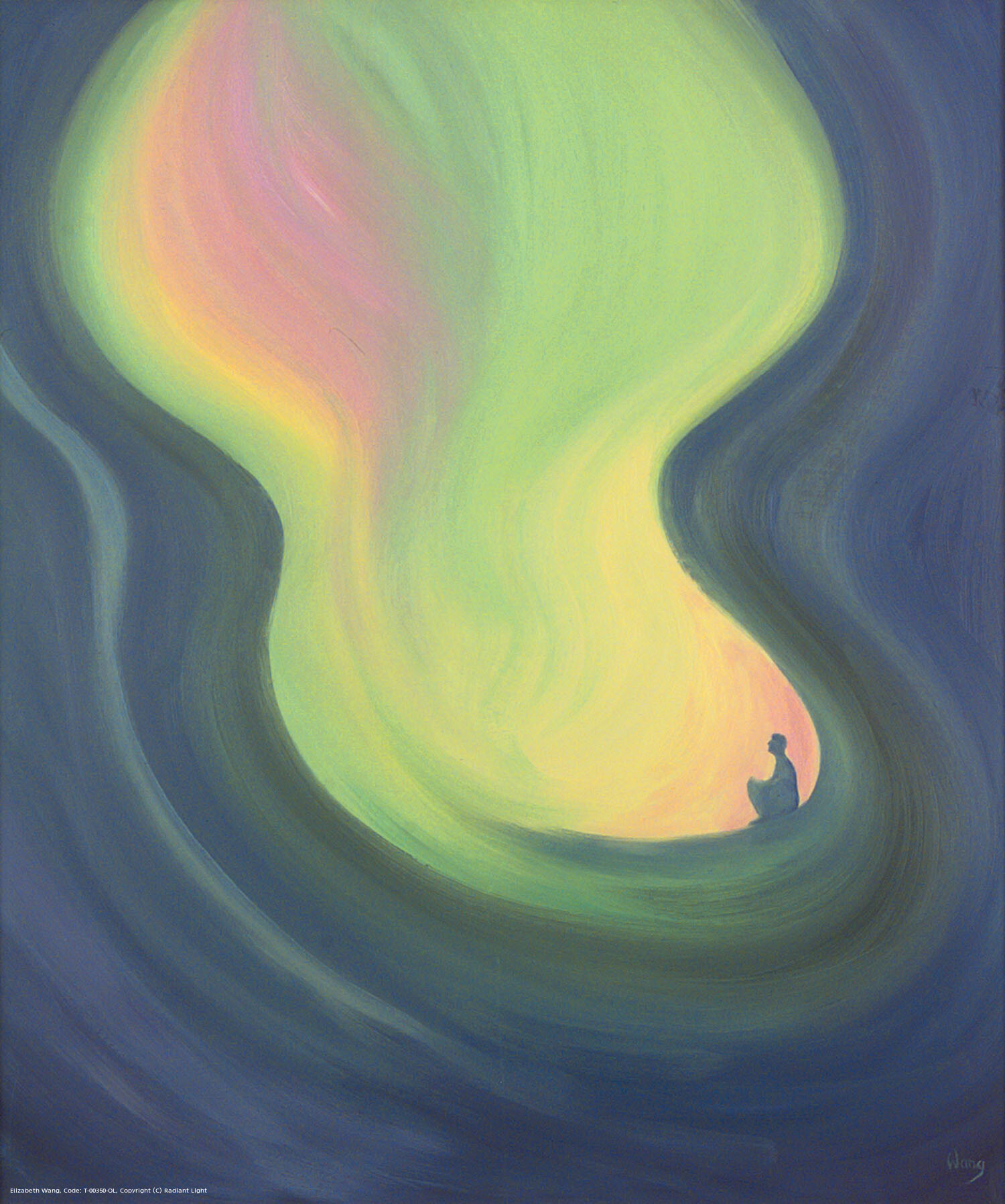 The soul is like a cavern which Christ purifies and enlarges as He pours his light within it in prayer
