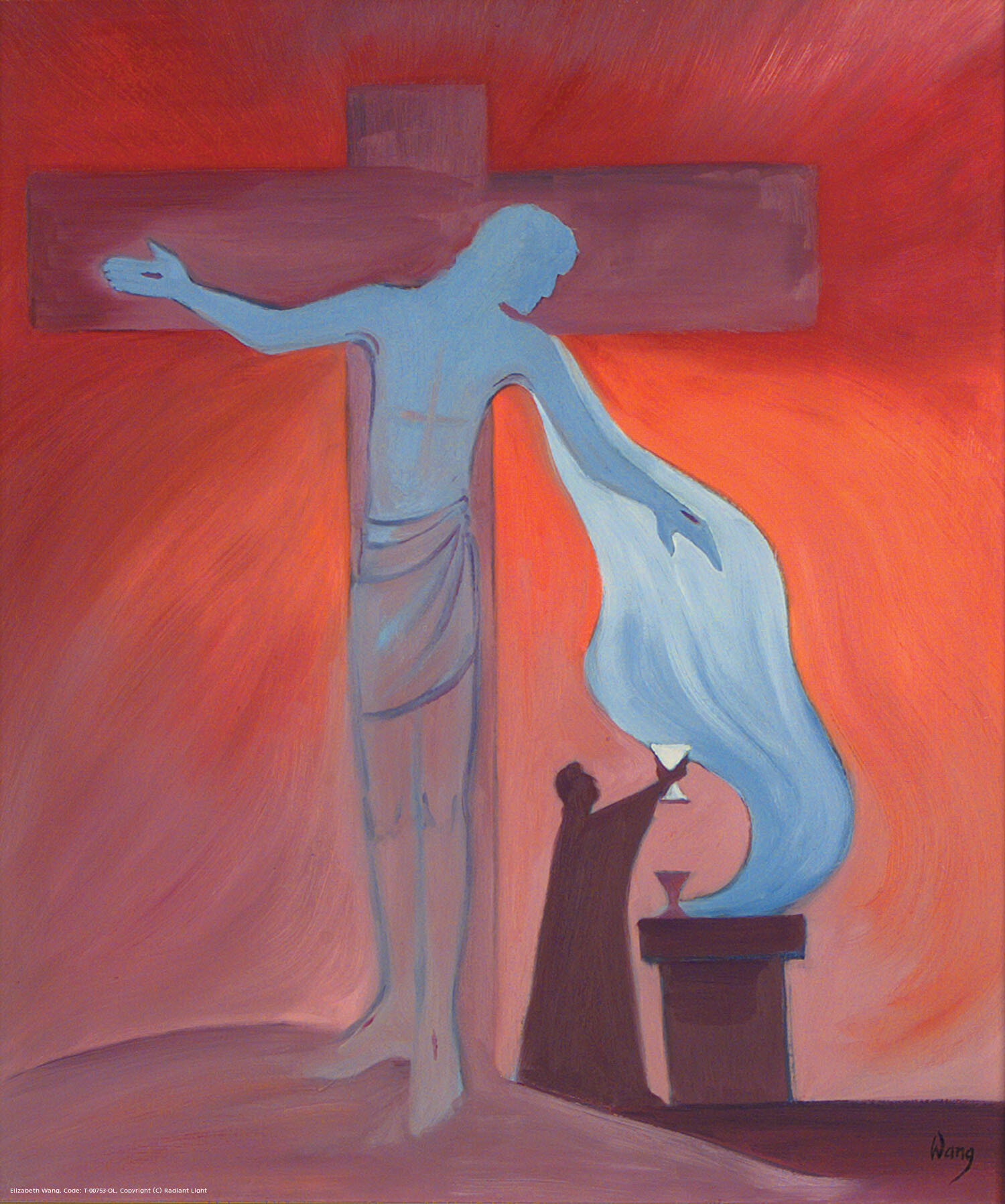 At Mass, Christ gives his Sacred Body and Blood as our spiritual food and drink