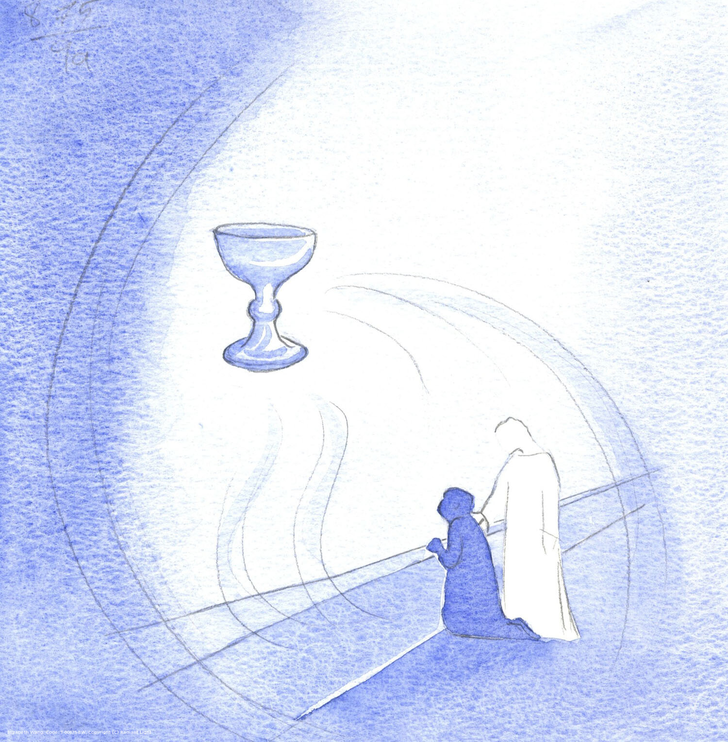 As I bowed before His Precious Blood, He raised me up, because that holy Easter night was a time for joy, not penance.