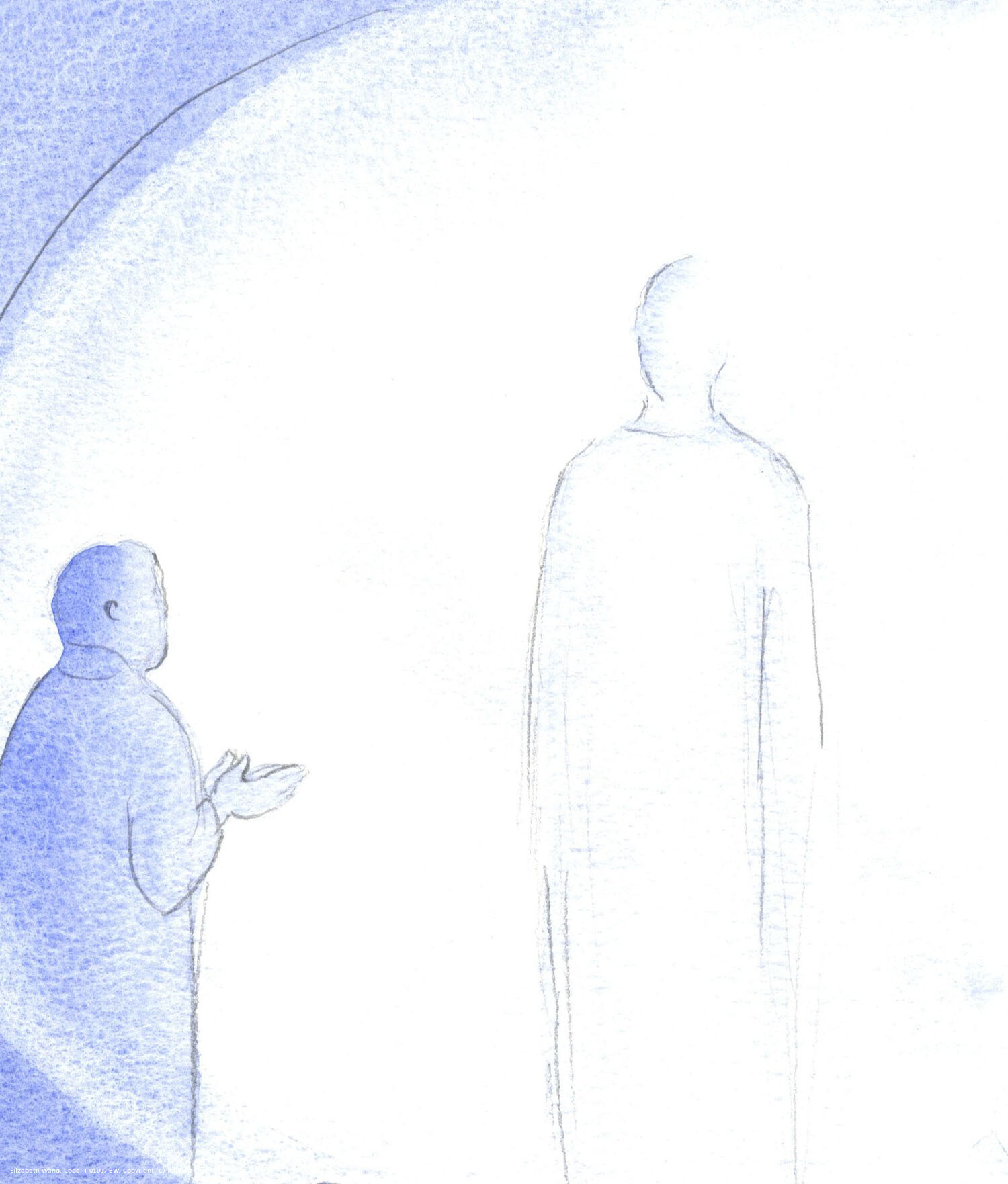 One day, when I renewed my resolution, he came to my soul in silent and solemn reassurance.