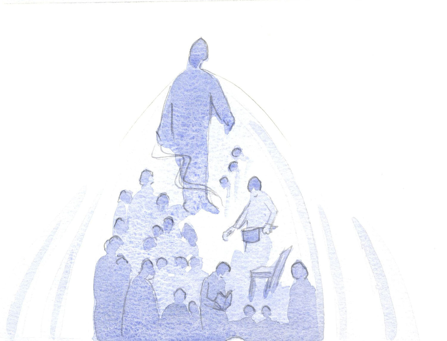 When a soul offers everything, in homage to the Father, everything in that life is drawn upwards, by God to Himself.