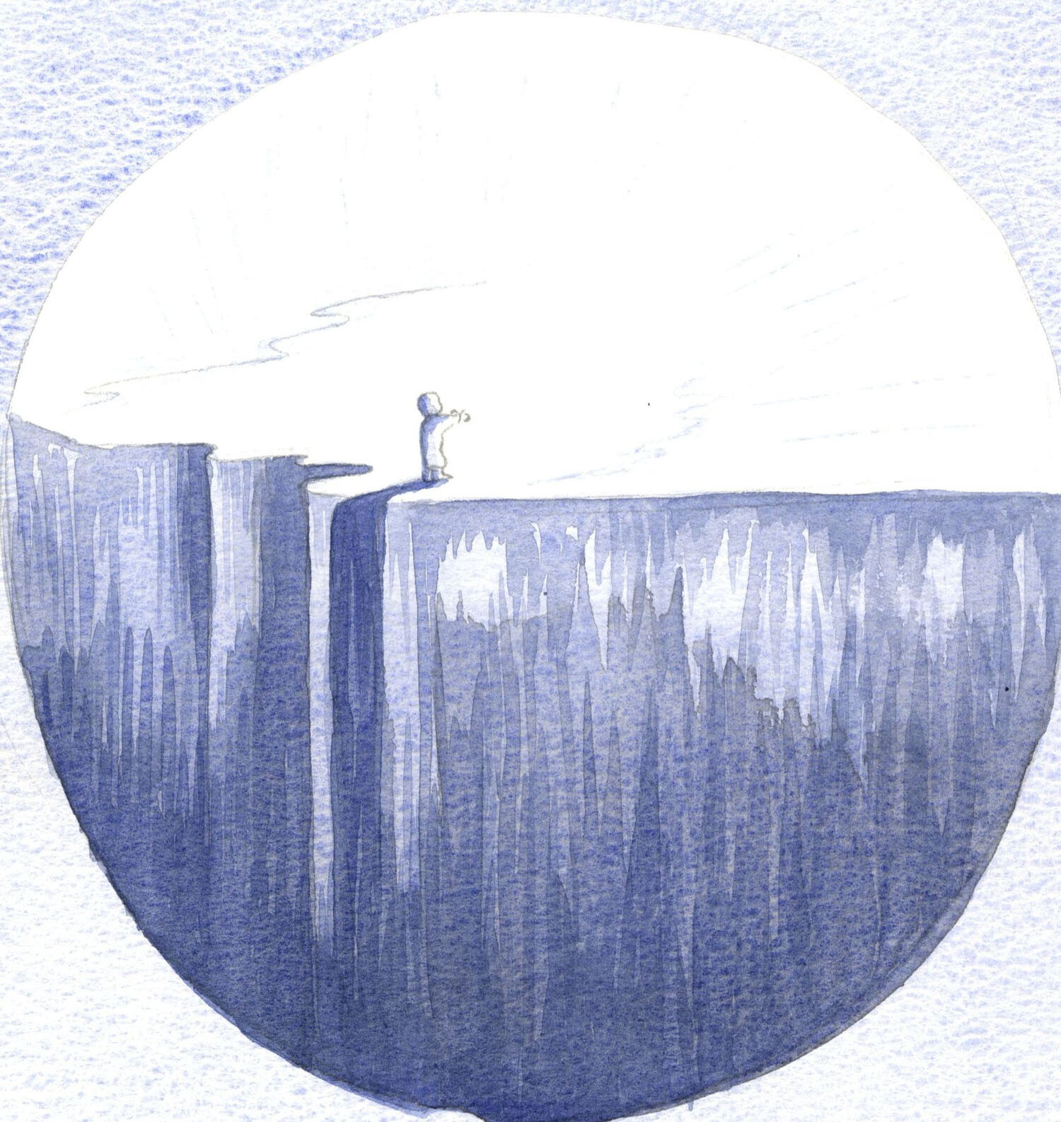 Whenever we truly repent we are like a new child emerging from a chasm of darkness into God's Kingdom