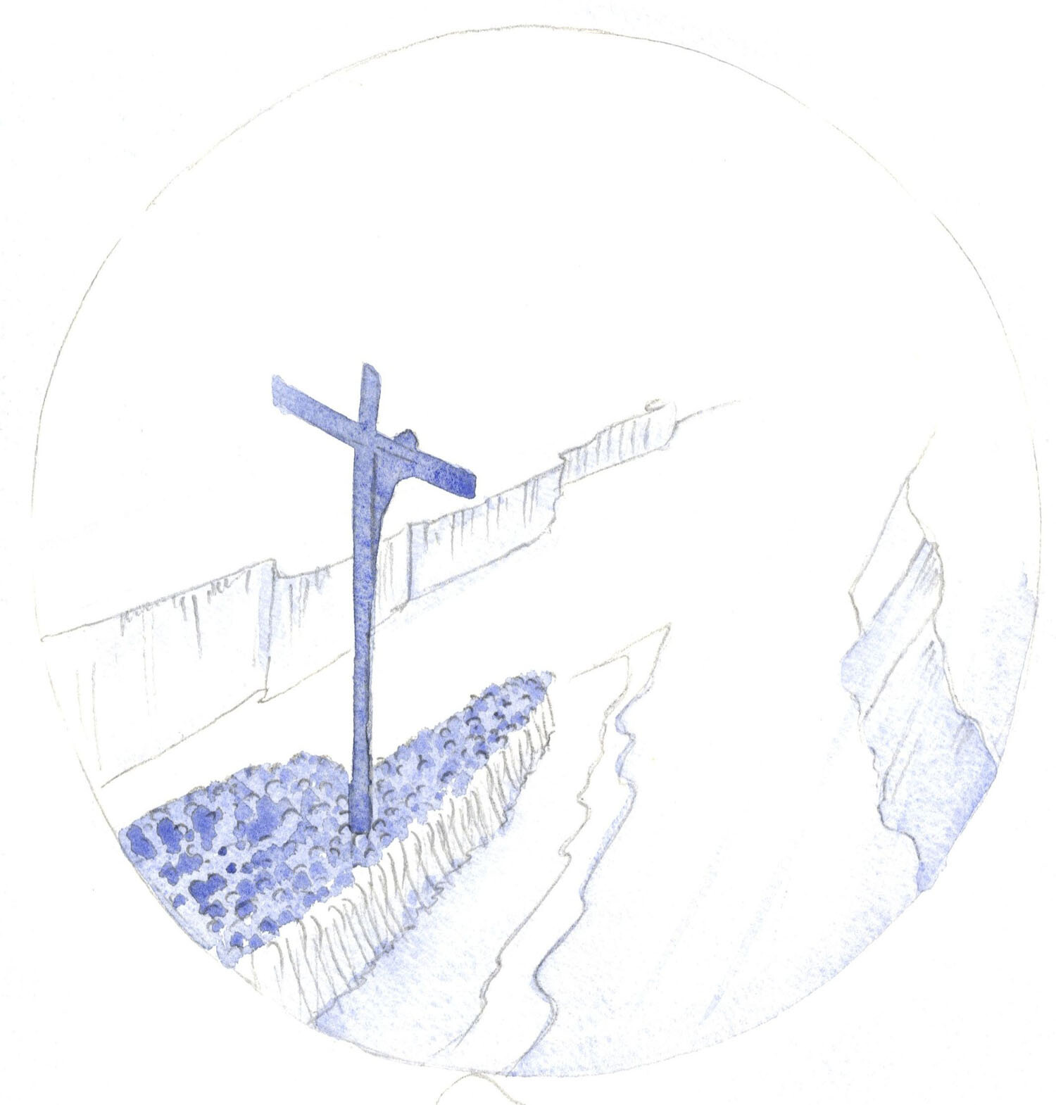 By the power of Christ's Sacrifice, during the Holy Mass, Christ pierces Heaven and brings us all closer to the Father - just as when a great ship enters an estuary to bring her precious cargo home.