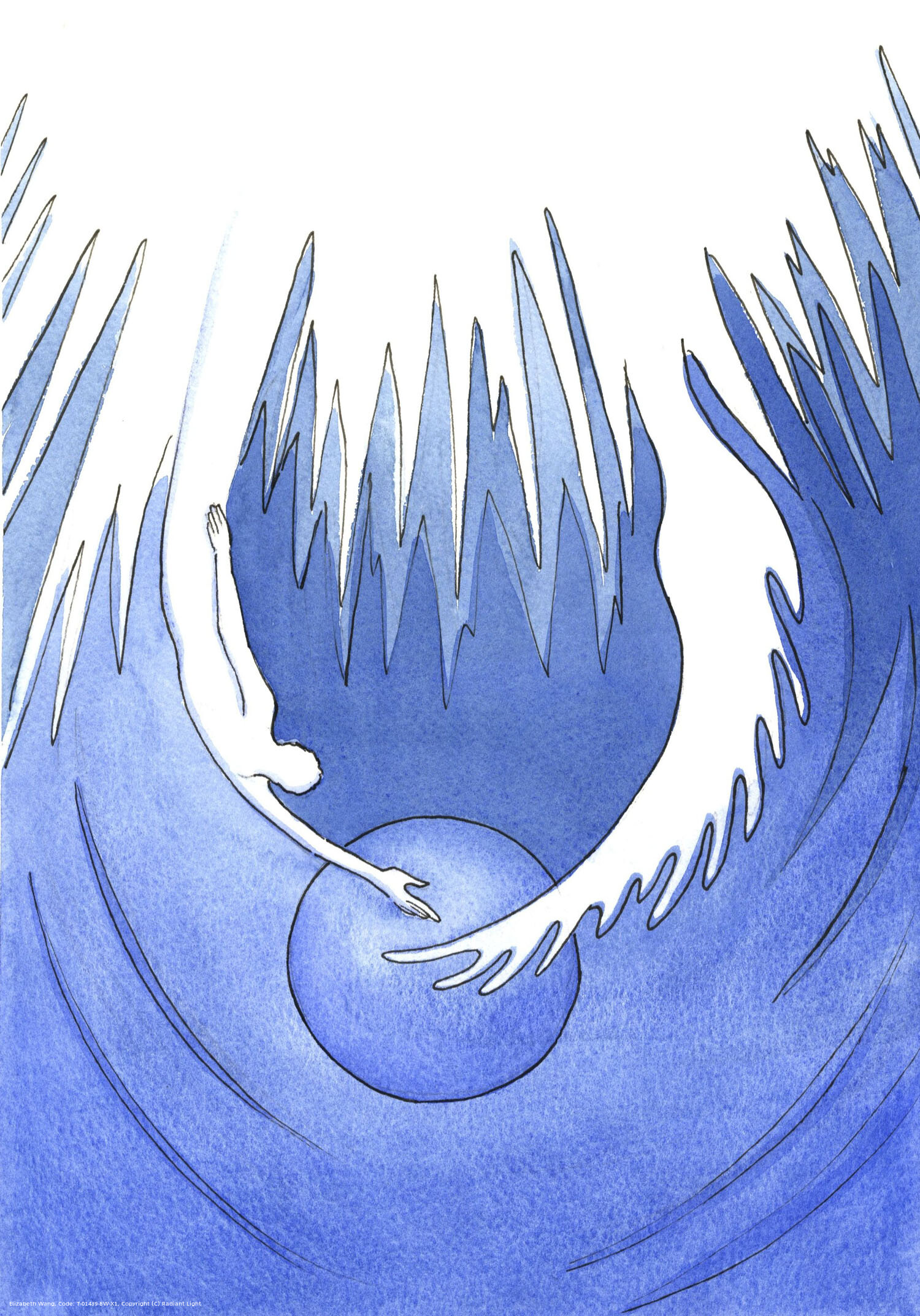 Christ and the Holy Spirit are like two arms from the Father which embrace the Earth
