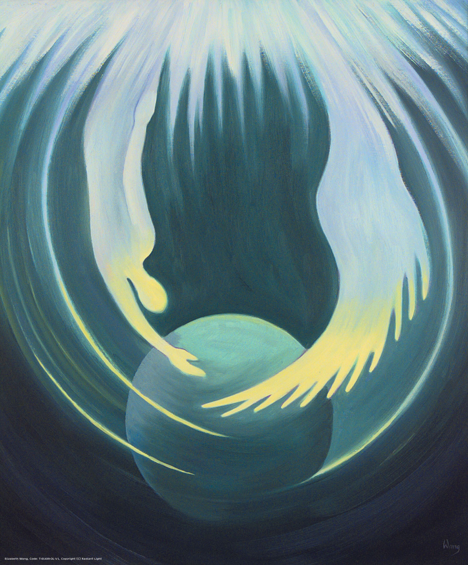Christ and the Holy Spirit are like two arms from the Father which embrace the Earth