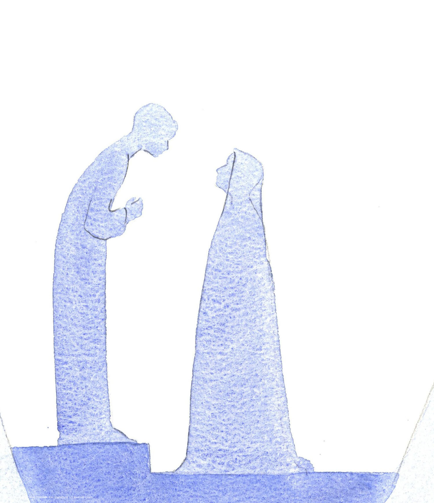 When the child Jesus was found in the Temple, He leaned forward, quietly explaining to His Holy Mother (with infinite kindness) that His work had already begun.