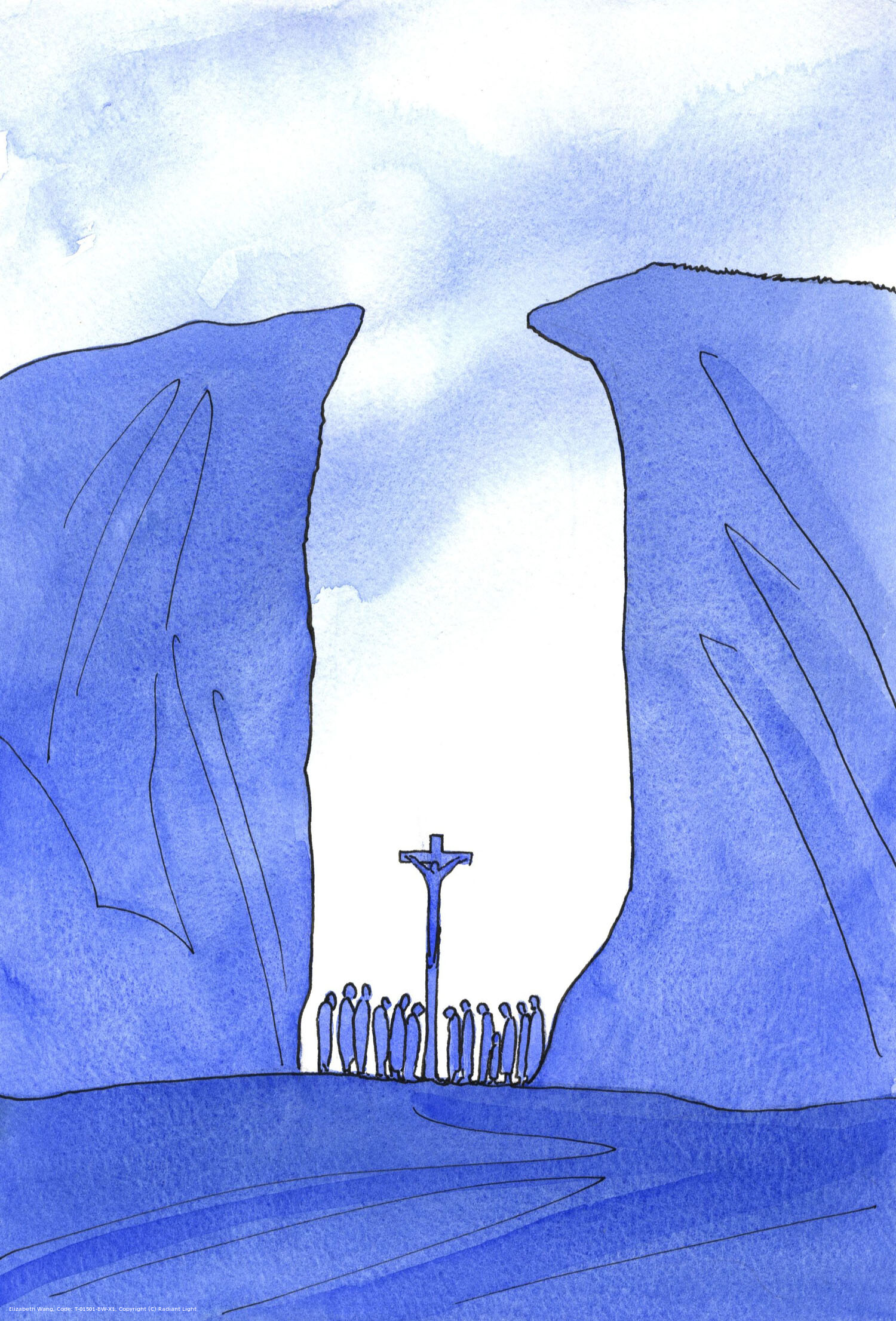 However small, isolated, or persecuted our community may be, Christ is amongst us at Mass, as if in a chasm