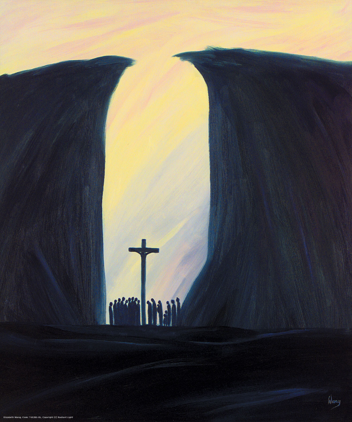 However small, isolated, or persecuted our community may be, Christ is amongst us at Mass, as if in a chasm