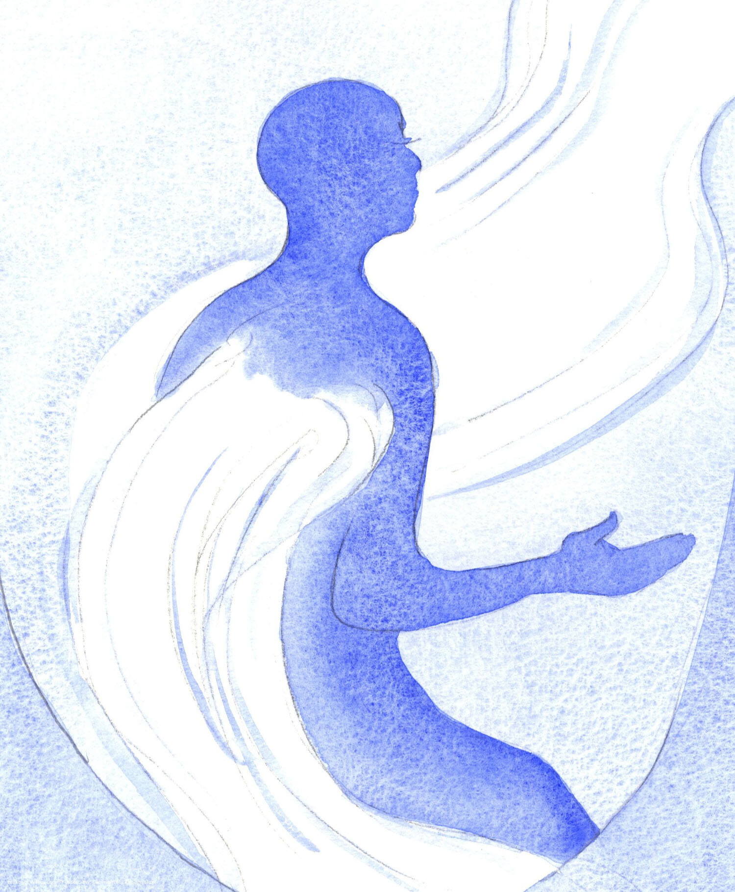 Through a soul now "hollowed" by penance and prayer, the Holy Spirit 'breathes' His wishes, to the Father.
