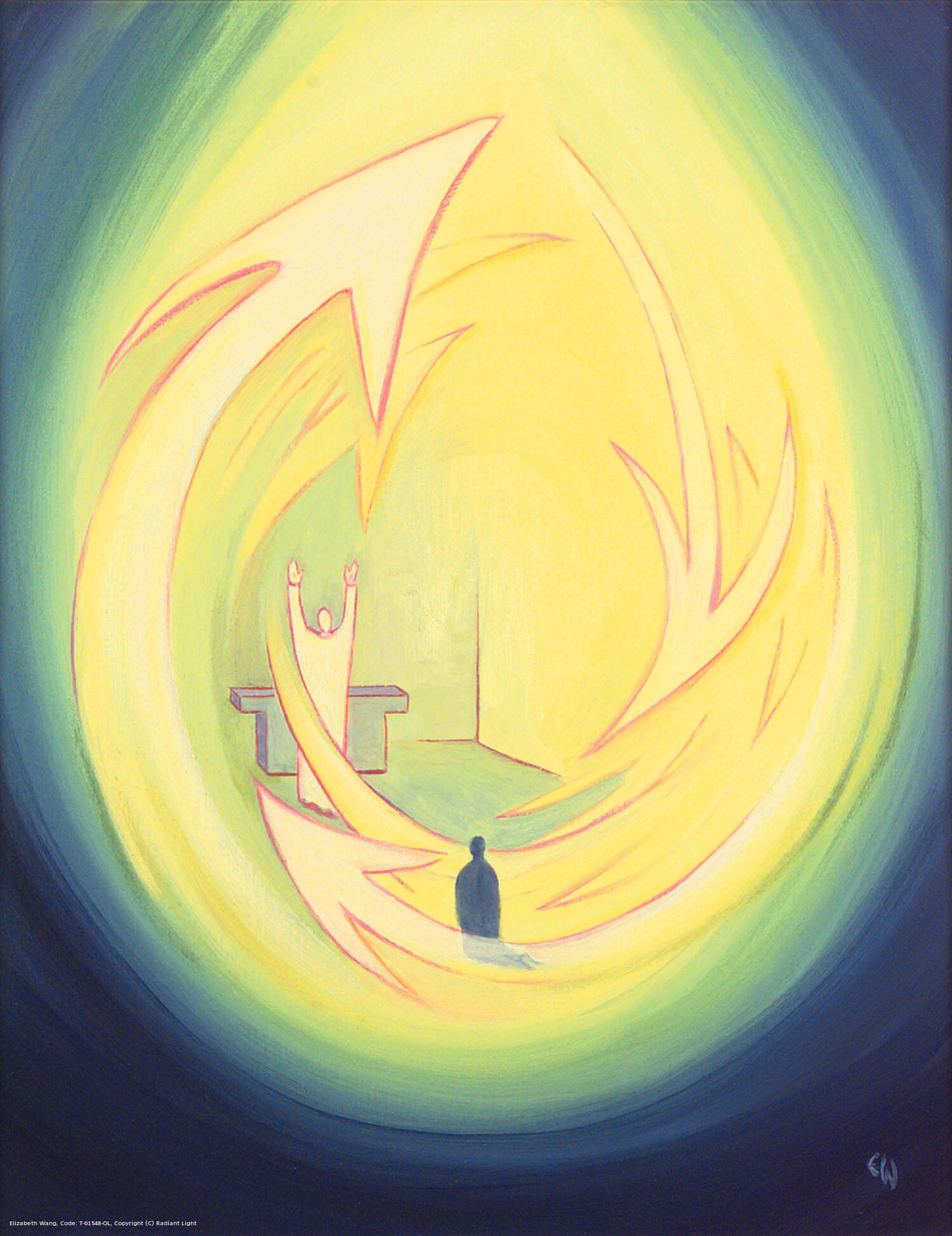 The Spirit inspires us to praise Christ and offer His praise to the Father in an unceasing 'circle' of prayer