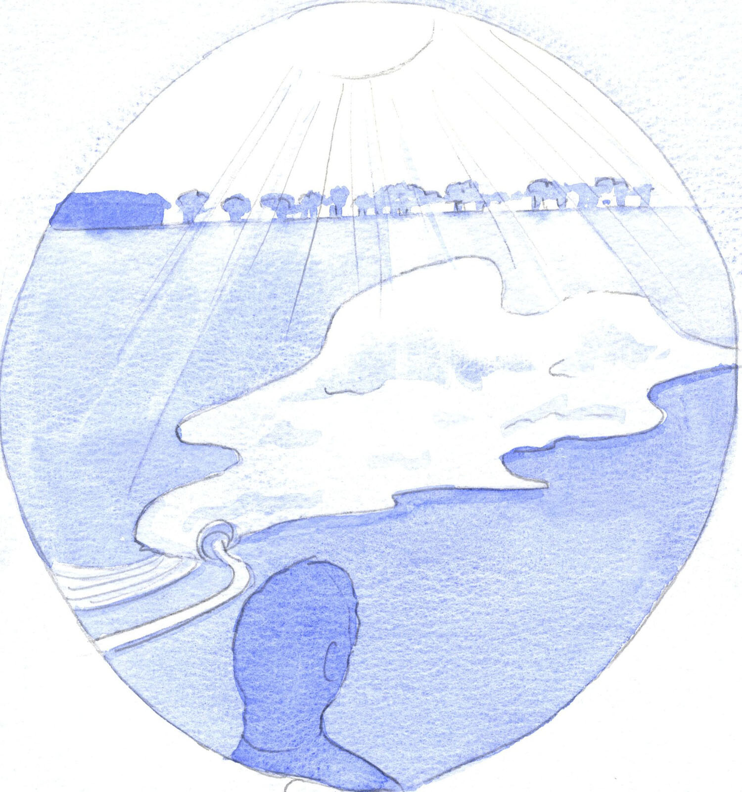 Just as every breath of gas into a balloon contributes to its enlargement and its flight, so prayer enlarges the soul.