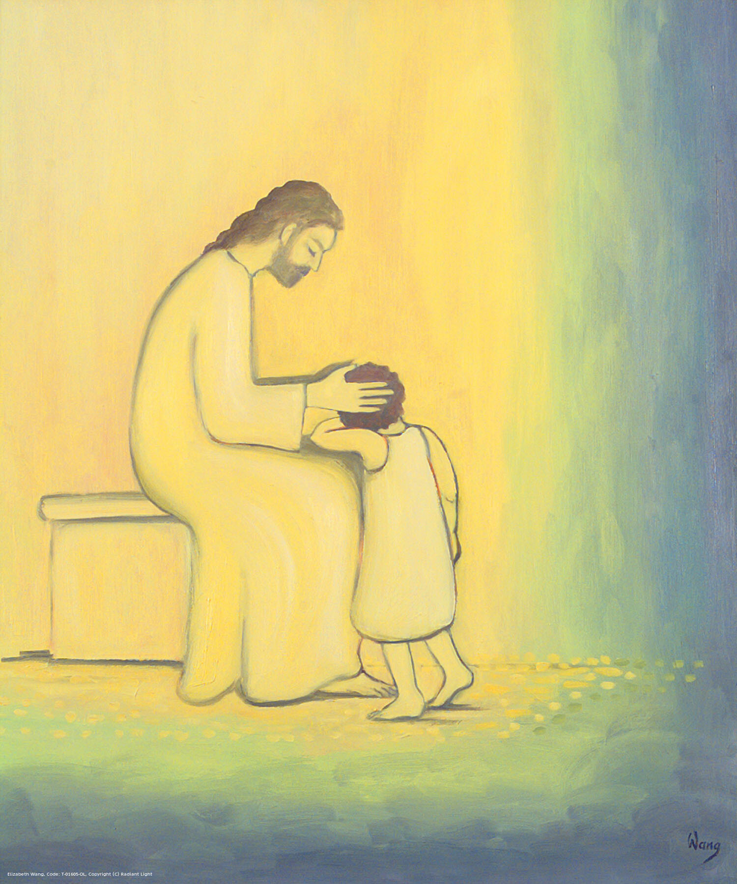 When we repent of our sins Jesus Christ looks on us with tenderness just as when a mother embraces her child