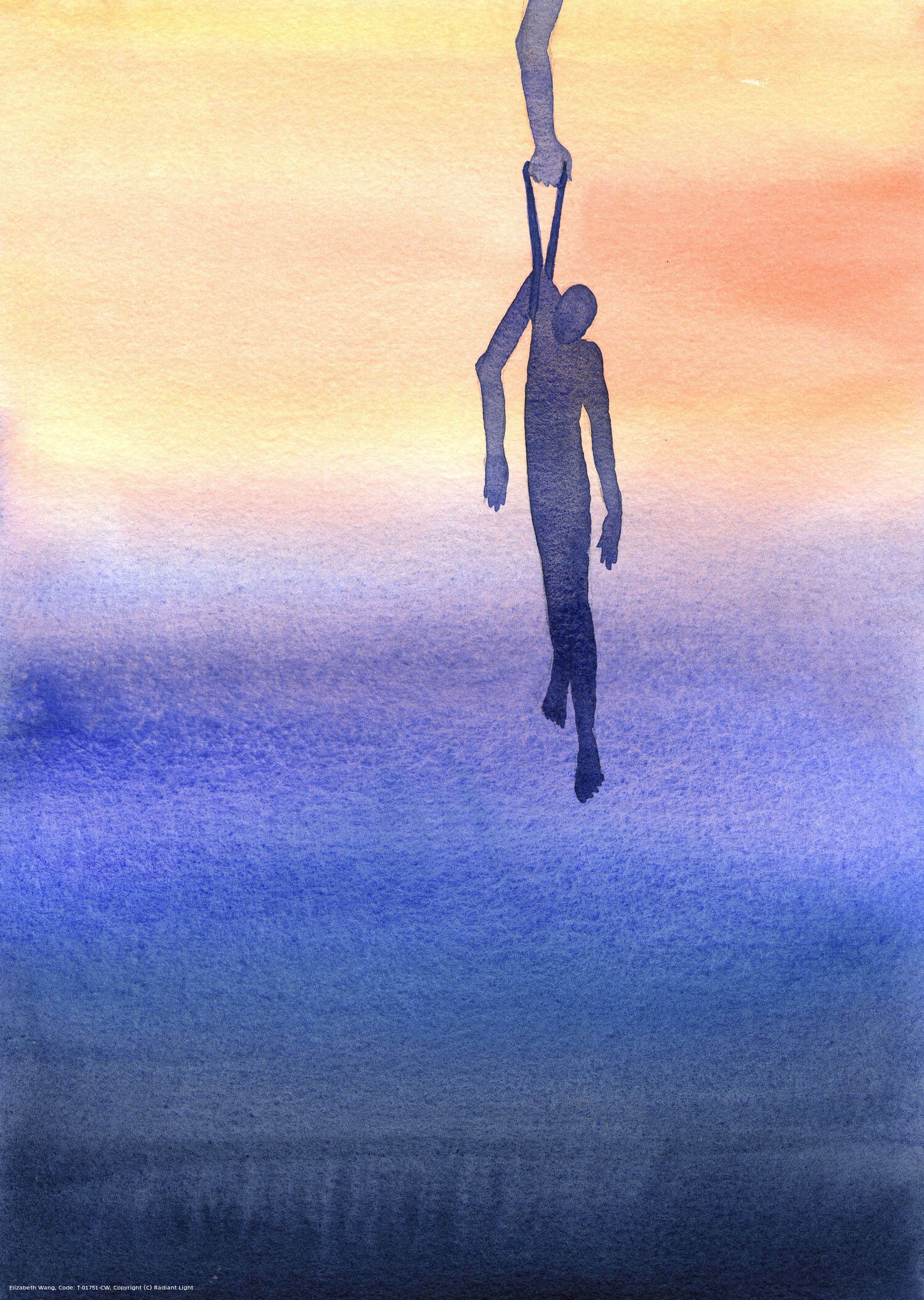 By a mere thread of loving prayer, we can keep someone from danger and draw them towards God's light.