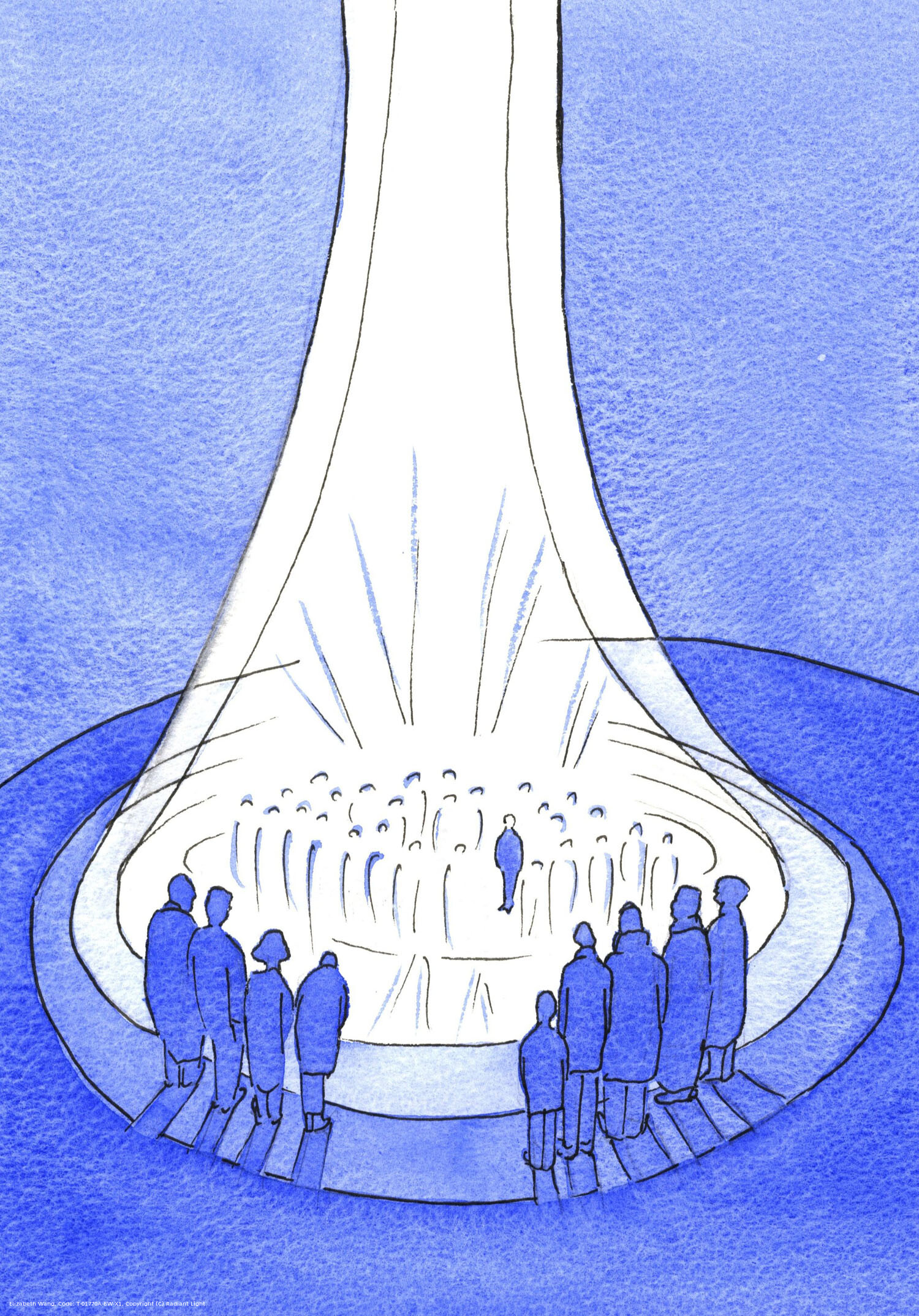 Christ's Sacrifice - offered from on earth - is like a beacon of light before Heaven. Who would dare to take this 'way' to Heaven without seeking forgiveness first?