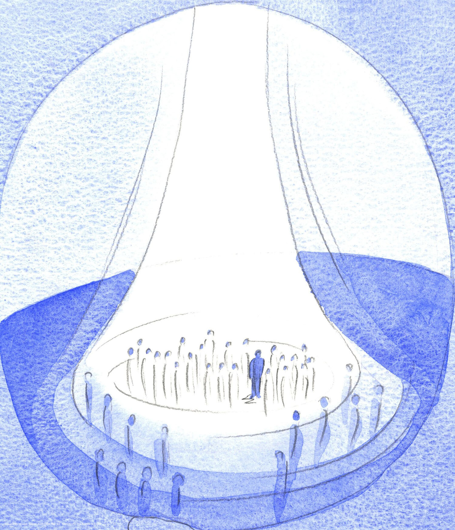Christ's Sacrifice - offered from on earth - is like a beacon of light before Heaven. Who would dare to take this 'way' to Heaven without seeking forgiveness first?