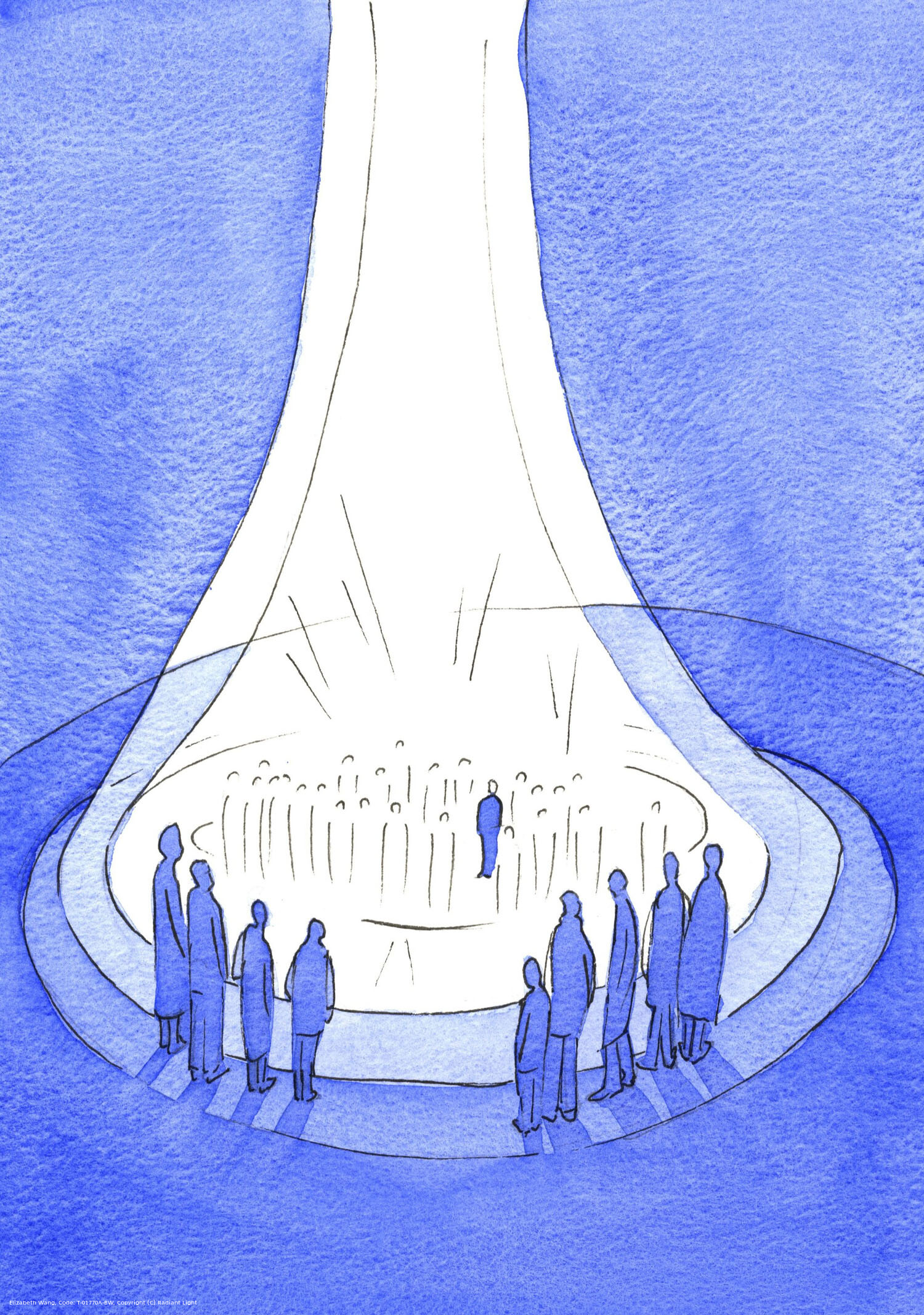 Christ's Sacrifice - offered from on earth - is like a beacon of light before Heaven. Who would dare to take this 'way' to Heaven without seeking forgiveness first?