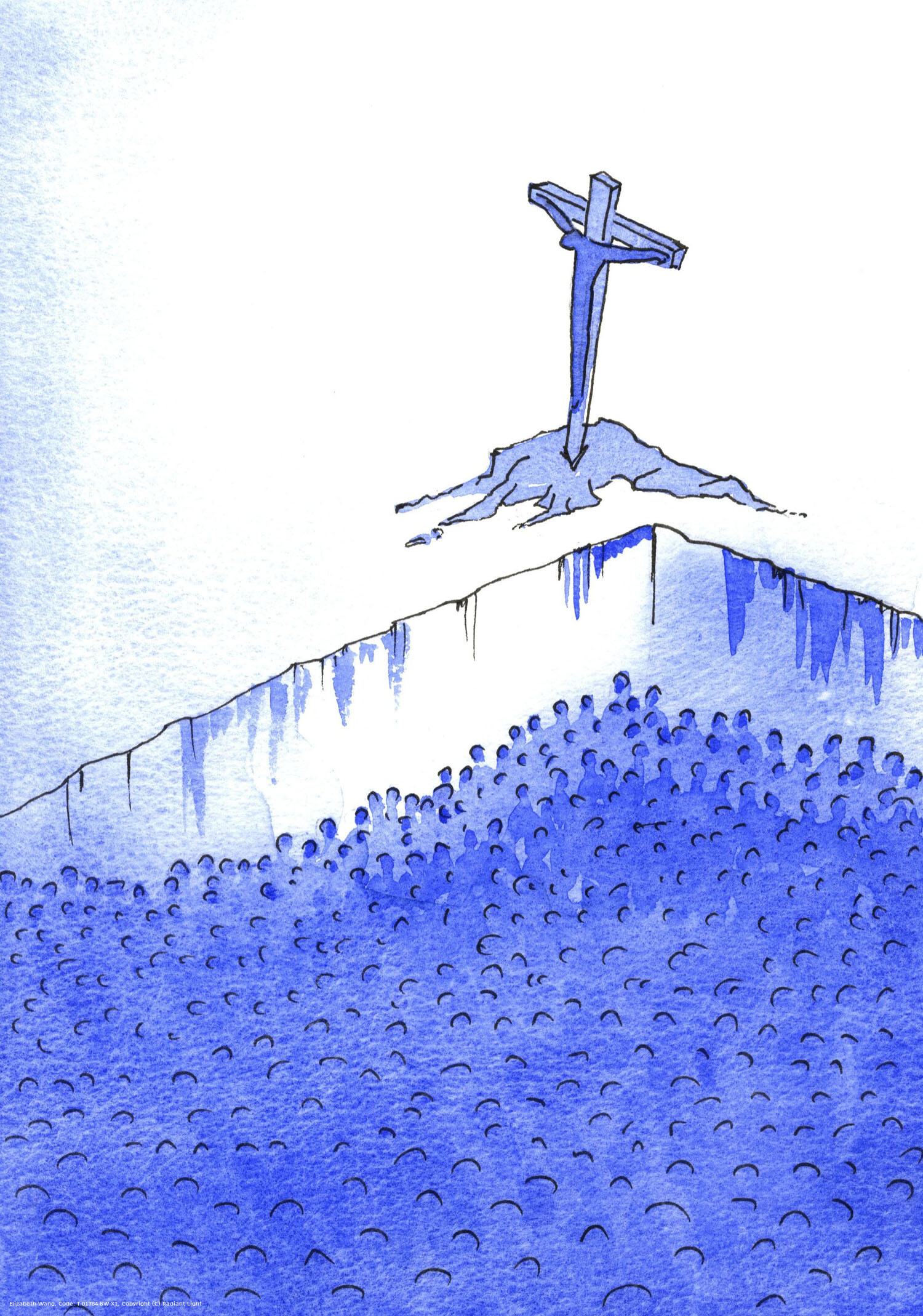 Christ our brother and Divine Saviour paid the debt due from our sins. In acknowledging Him, we emerge from our 'pit'.