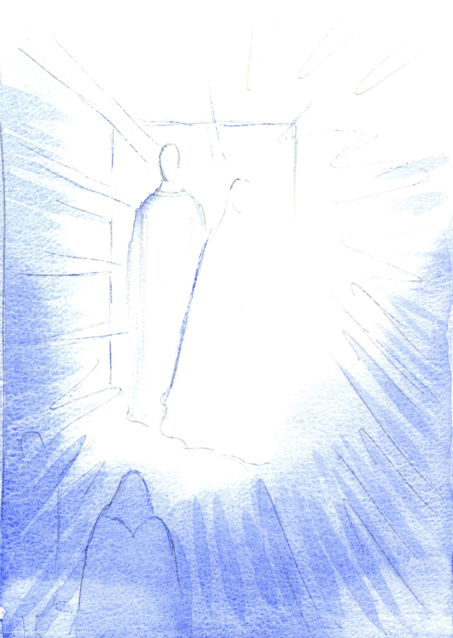Heaven's door opened, it seemed, in prayer, on a special anniversary, to reveal Heaven's friends, and Heaven's glory.
