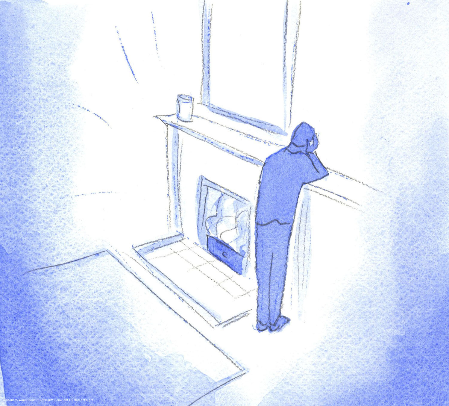 It is in God that we can find a loving home or a hearth, with light and warmth. 'Outside' Him is only pain and darkness.
