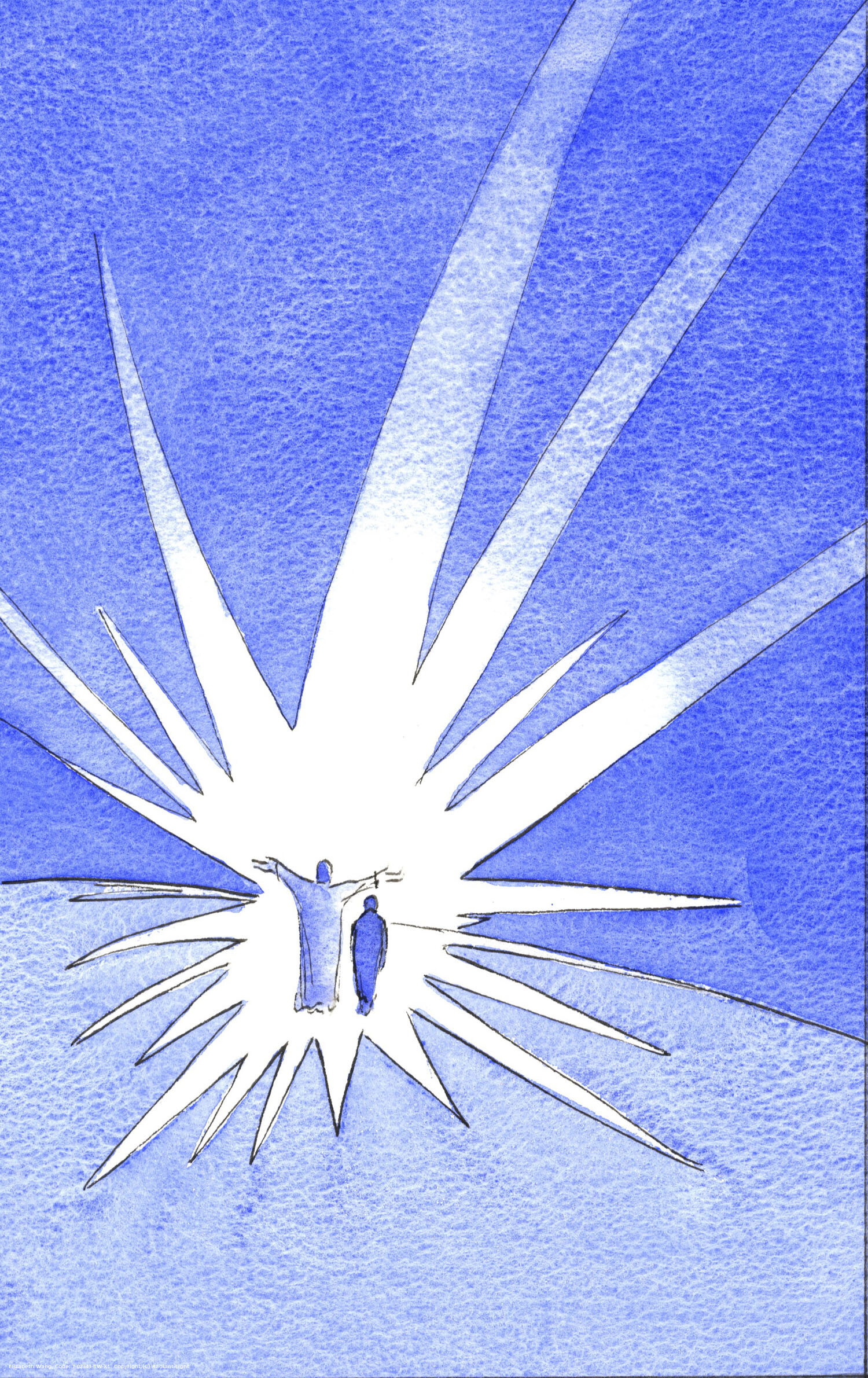 When we pray with Christ we are protected by his light and glory