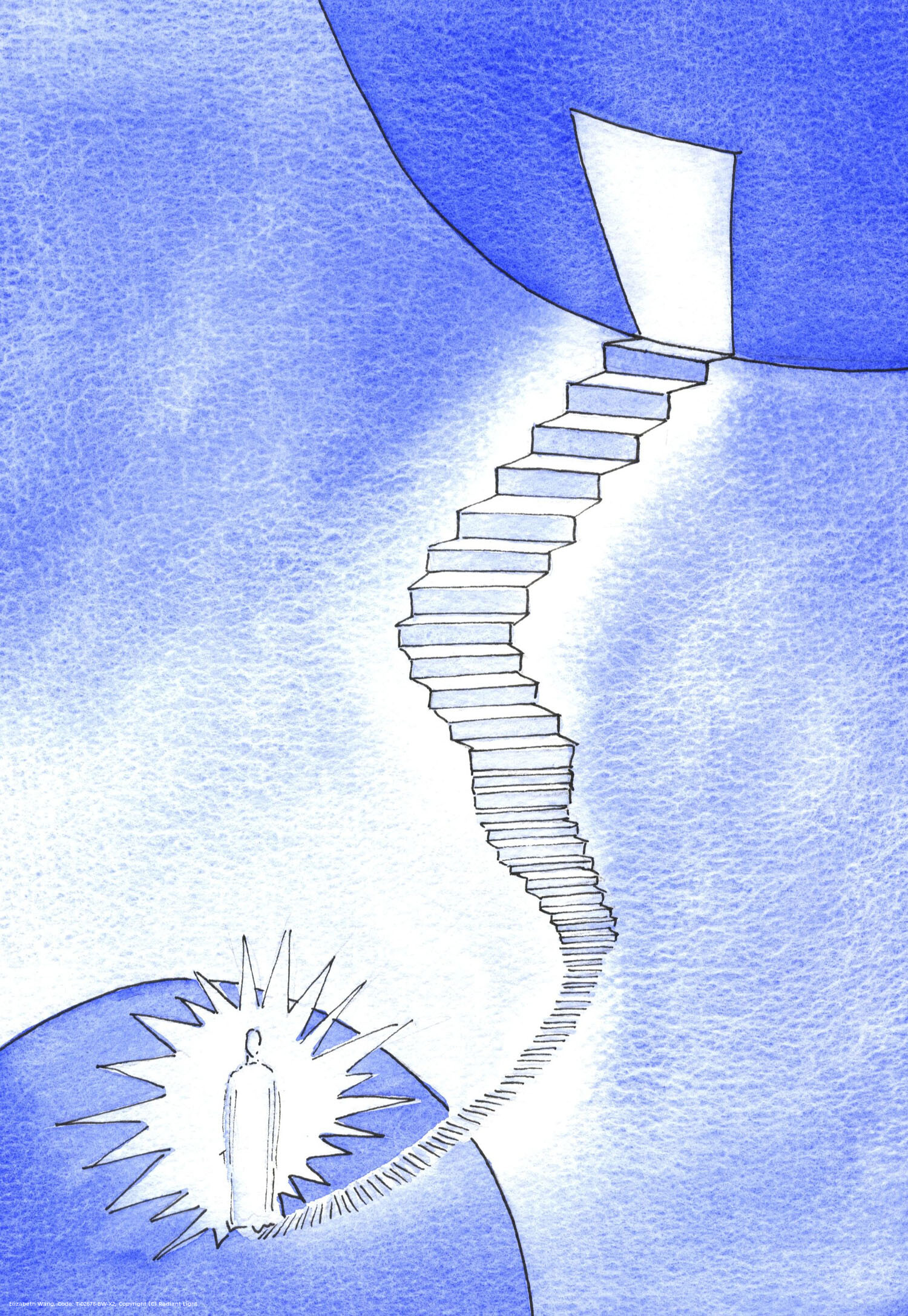 A Stairway to Heaven: It was Christ who welcomed me at the start of the long 'climb' to Heaven, and who encouraged me to live by faith.