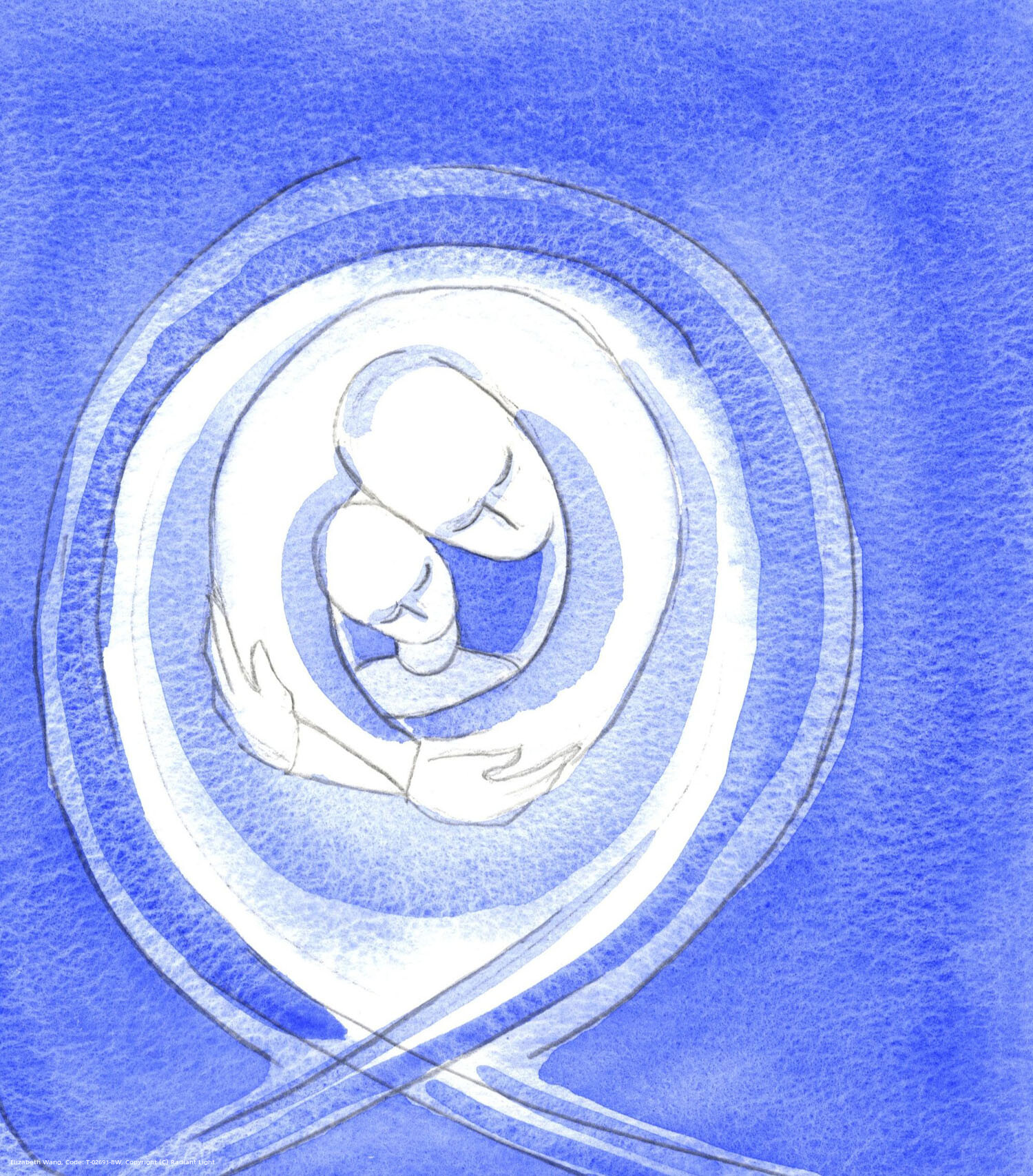God the Father loves each one of us with a passionate love, and holds us in His tender embrace