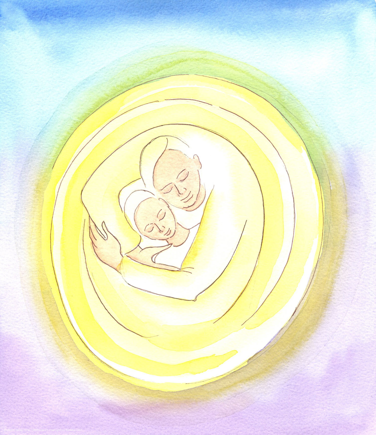 God the Father loves each one of us with a passionate love, and holds us in His tender embrace