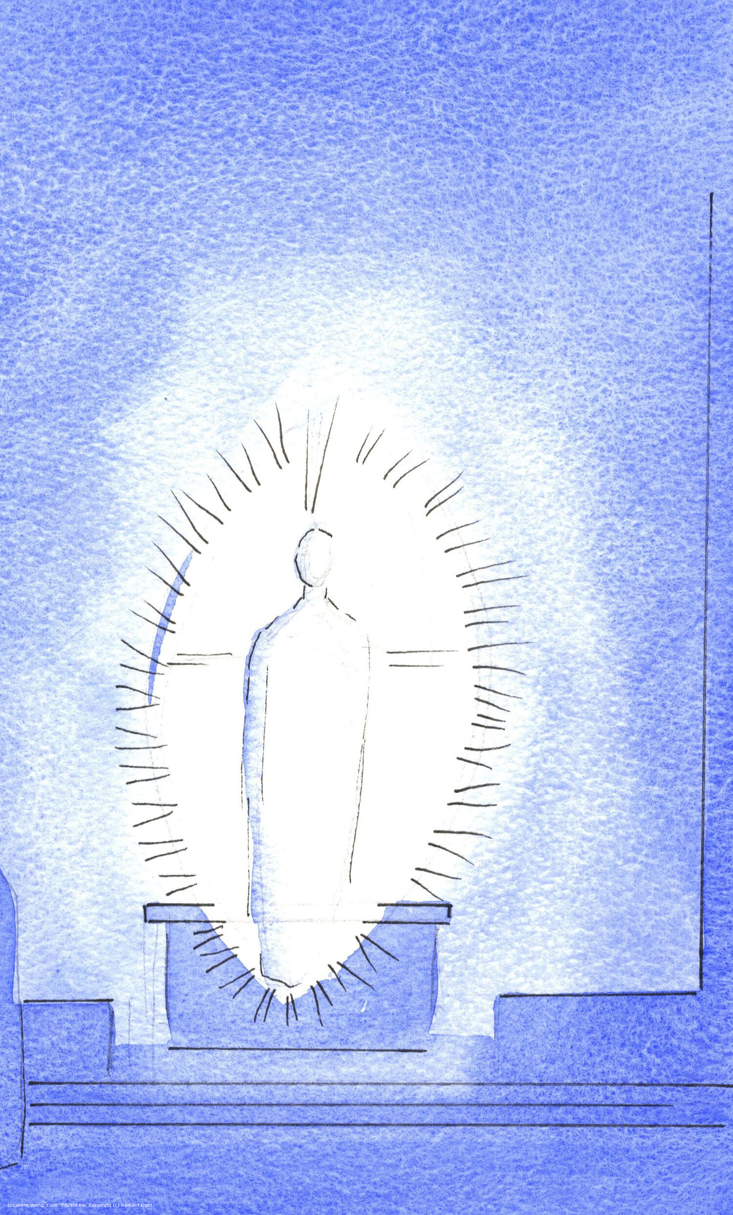 The sight of Christ's radiant and glorious Presence was the Father's special gift, for work and witness.