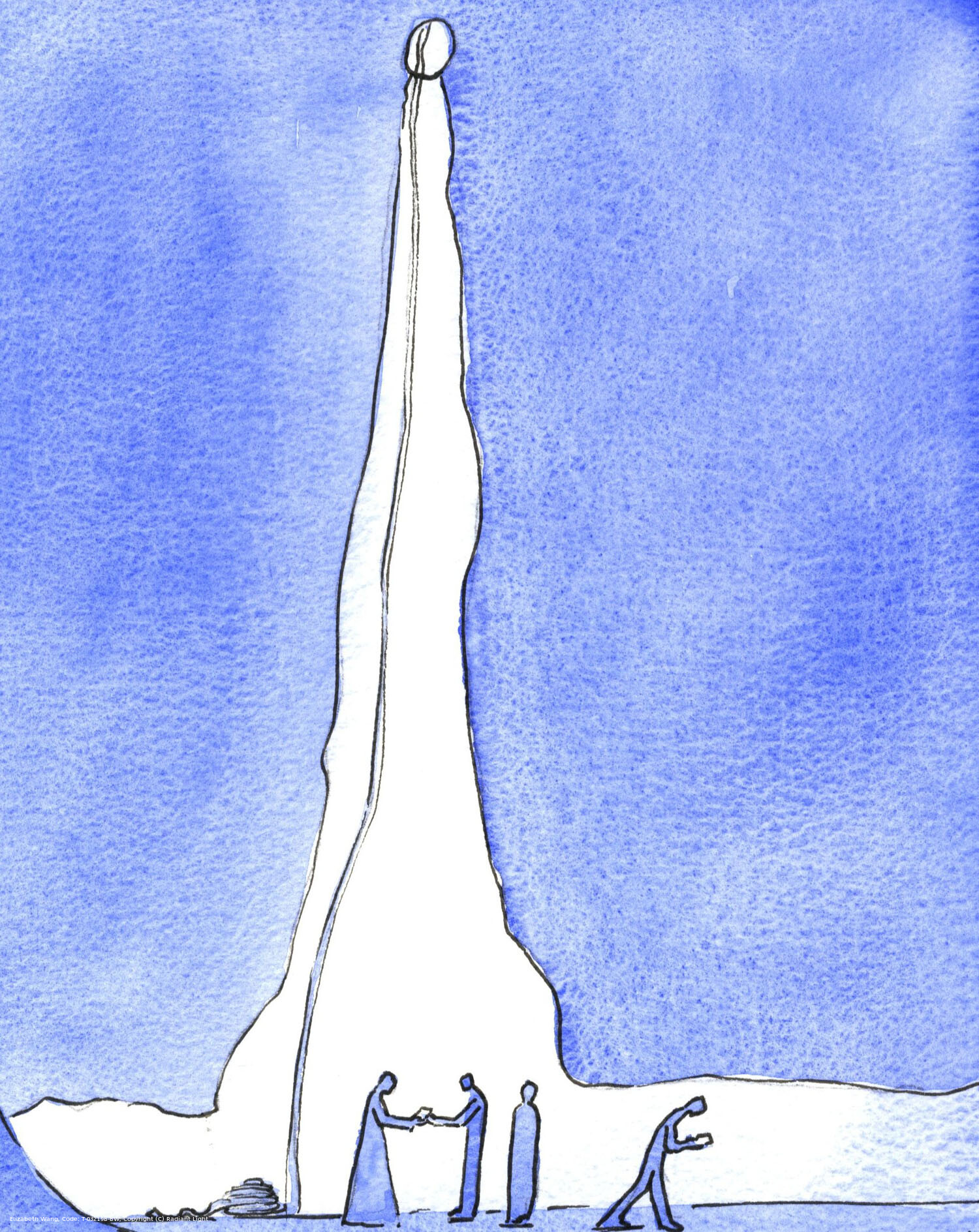 At His Incarnation, it's as though Christ descended to people trapped and lost in a deep mine-shaft. At intervals, He gives special help to lost souls by sending helpers along who give clear reminders of how to find Christ, and rise up to the light.