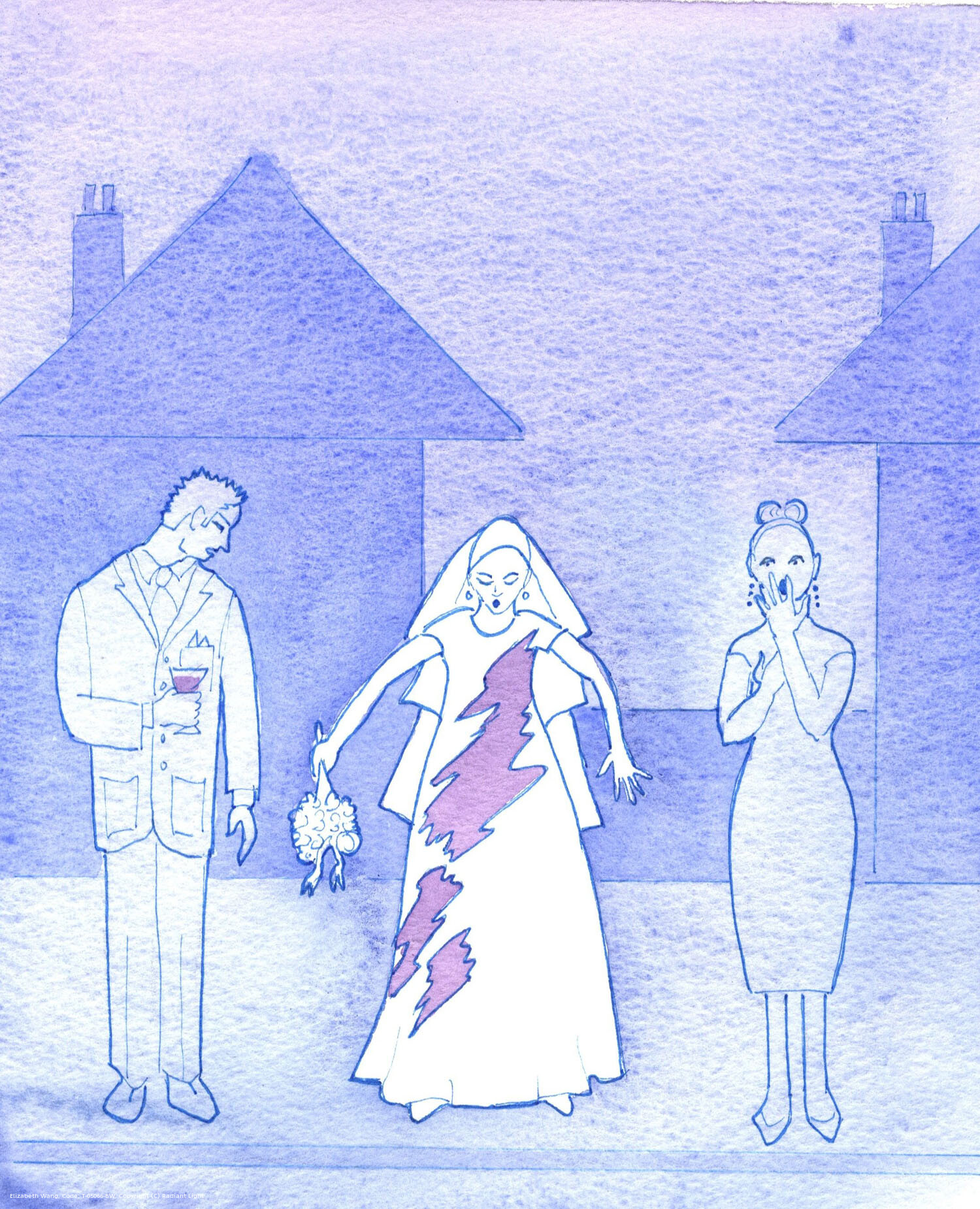 Imagine how embarrassed a bride would be, whose dress had been stained by a spilled drink, and who then thought about her walk towards the altar. Similarly, everyone who approaches the altar to receive Holy Communion needs to think about their present state. Is there a large 'stain' on their soul, from serious sin, which makes them unfit to approach to receive Christ their Saviour?
