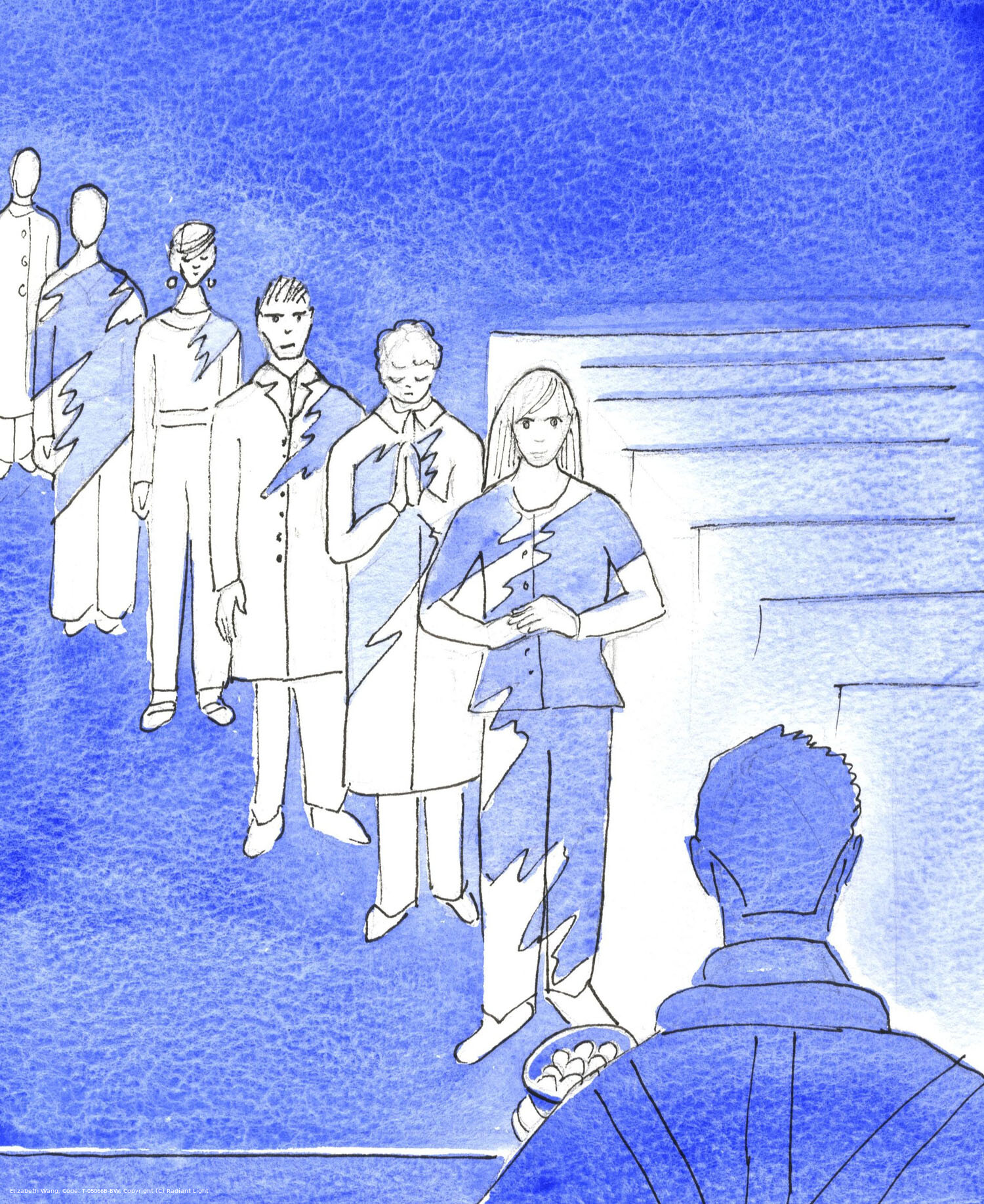 No-one would want to walk down the aisle in a badly stained garment for everyone to see. Yet many people walk down the aisle, for Holy Communion, with their souls covered in huge 'stains' - which Jesus can see - the stains of unrepented sins.