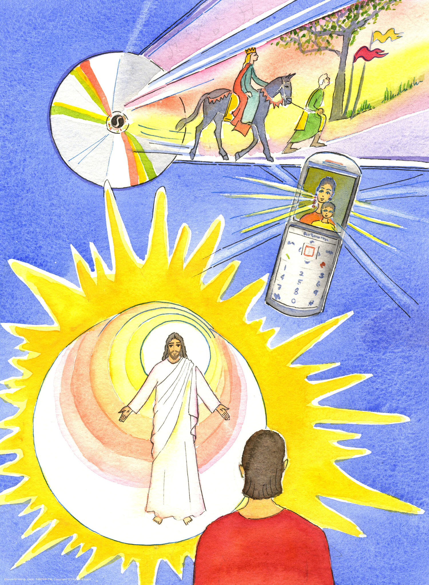 We seem to 'meet' people through modern technology like DVDs and mobile phones; yet in the Sacred Host Jesus Himself is Really Present, whole and entire.