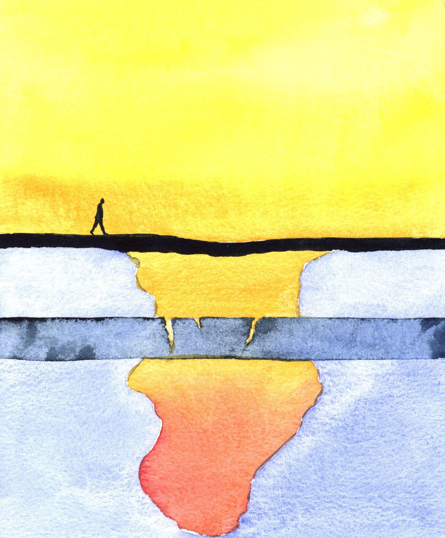 The 'ground' in which we walk, in our spiritual lives, suffers from subsidence and becomes dangerously frail when the pure water-pipe of sound doctrine is broken by our disbelief. To have a weak faith, or to follow an erroneous conscience, is to walk along a road which is likely to collapse when tested by a heavy load.
