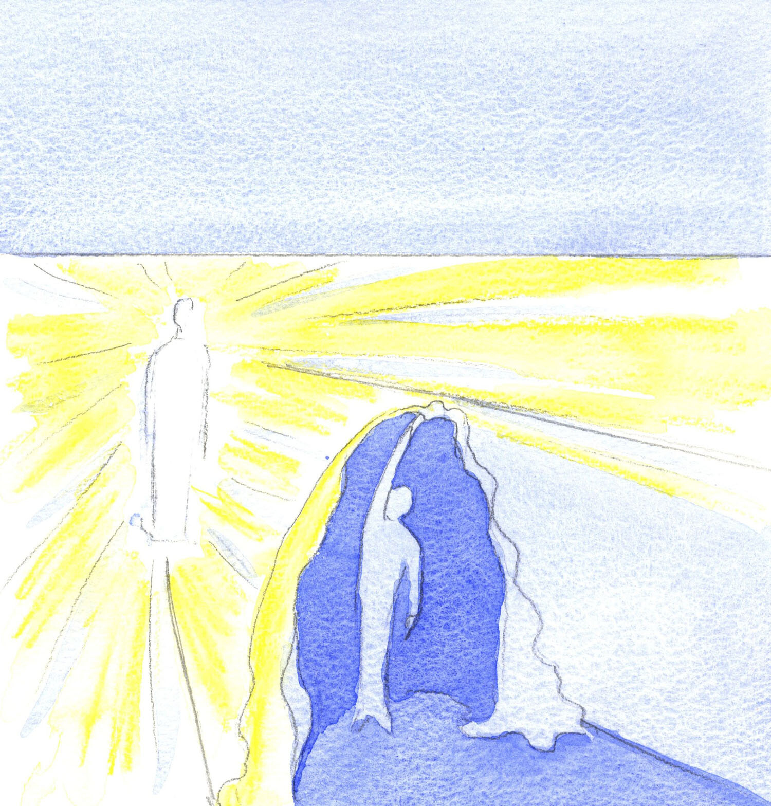 Christ's love for each of us is never-ending and tender. Things go wrong in the spiritual life when people begin to hide themselves from Christ by sin or despondency.