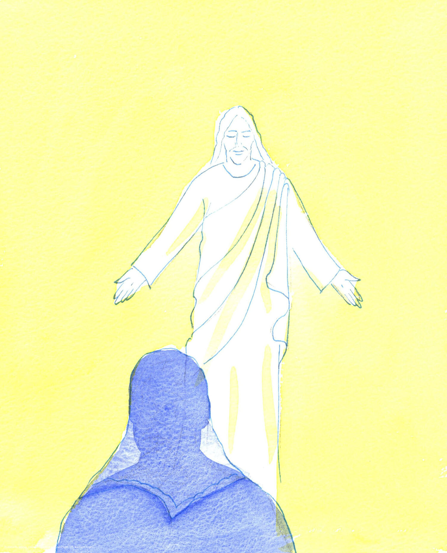 Christ gazed upon me with immense love and tenderness, as I expressed my contrition and love.