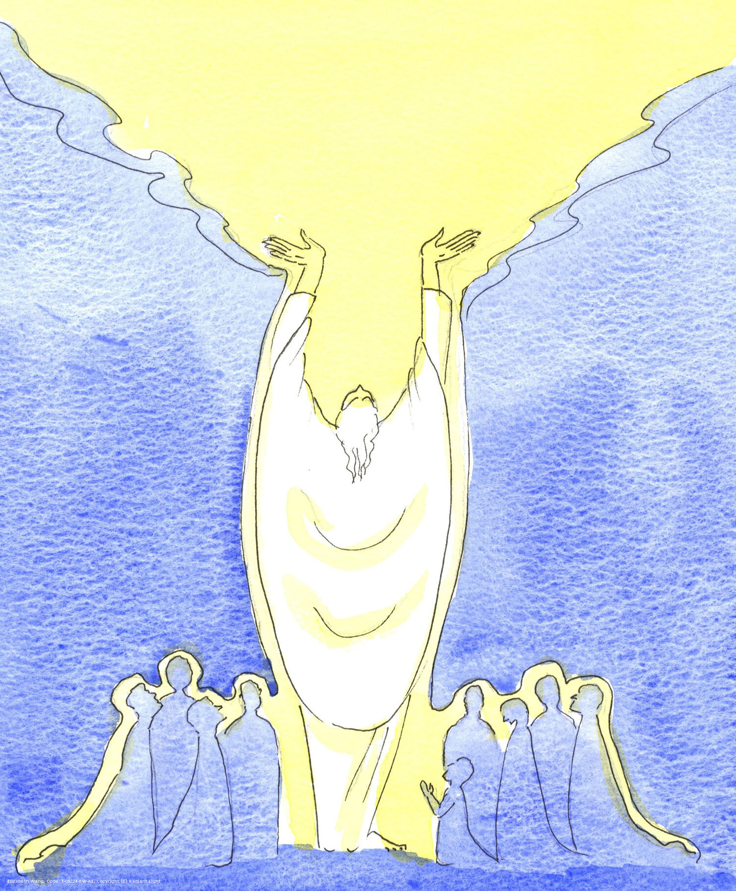 Because Jesus Christ is God as well as man, and Present amongst us at Mass, He is powerful enough to push aside the 'cloud' that separates earth and Heaven, and His perfect praise - joined with our praises - is offered to and accepted by God our Father.