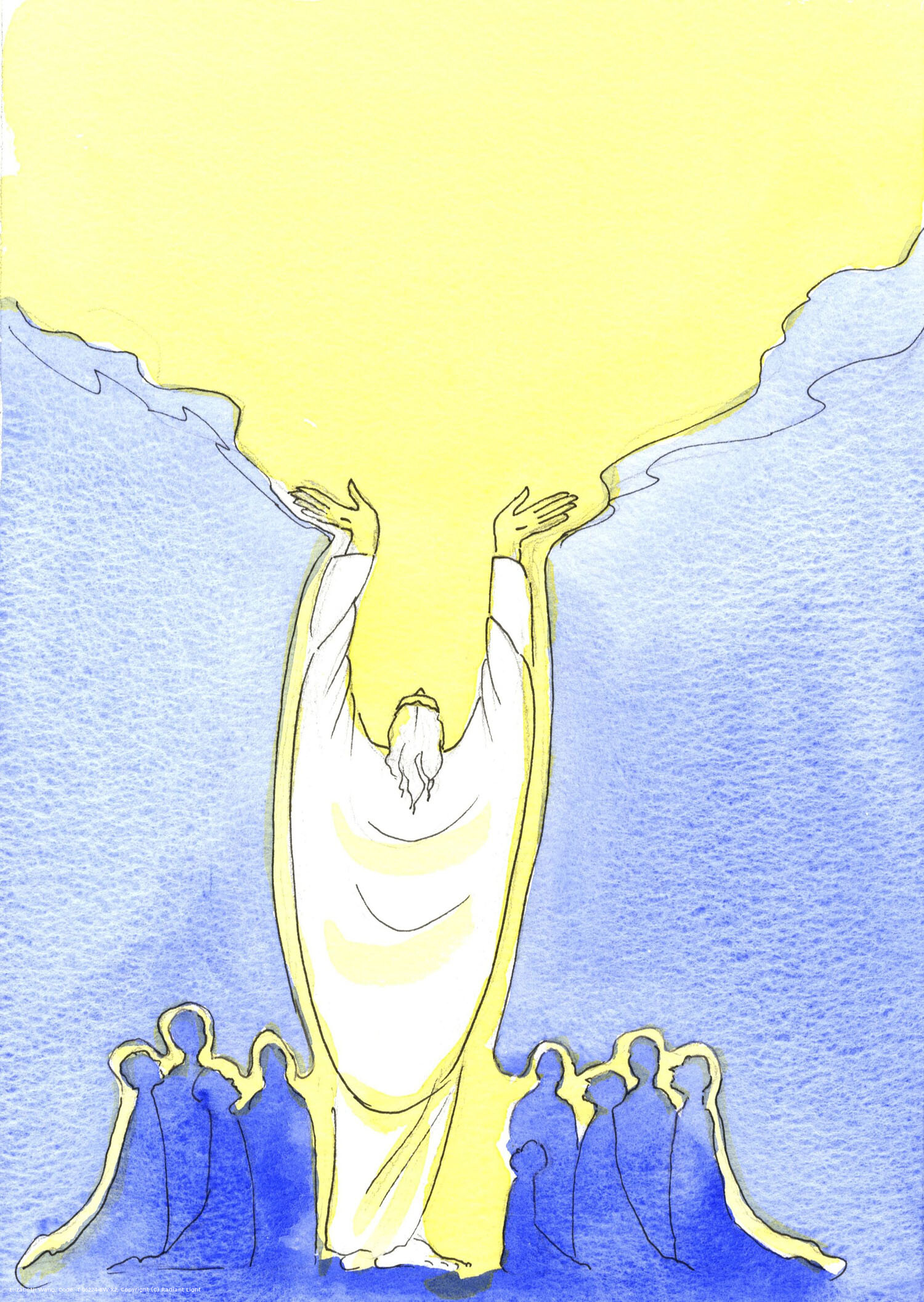 Because Jesus Christ is God as well as man, and Present amongst us at Mass, He is powerful enough to push aside the 'cloud' that separates earth and Heaven, and His perfect praise - joined with our praises - is offered to and accepted by God our Father.
