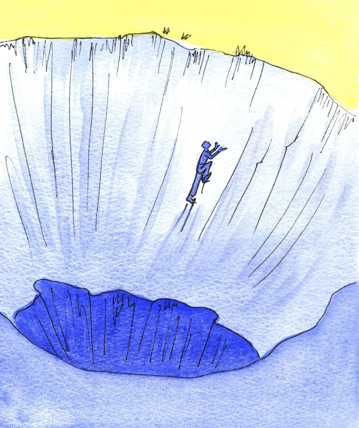 Someone who refuses to repent of wrong, refuses to show contrition, or refuses to make reparation to those whom he has wronged, is in a dangerous place as if on the sloping side of the crater of a volcano. He might live in hope of reaching the top. But each new movement of rebellion makes him slide closer to the sheer precipice, from which only a miracle of grace can rescue him.