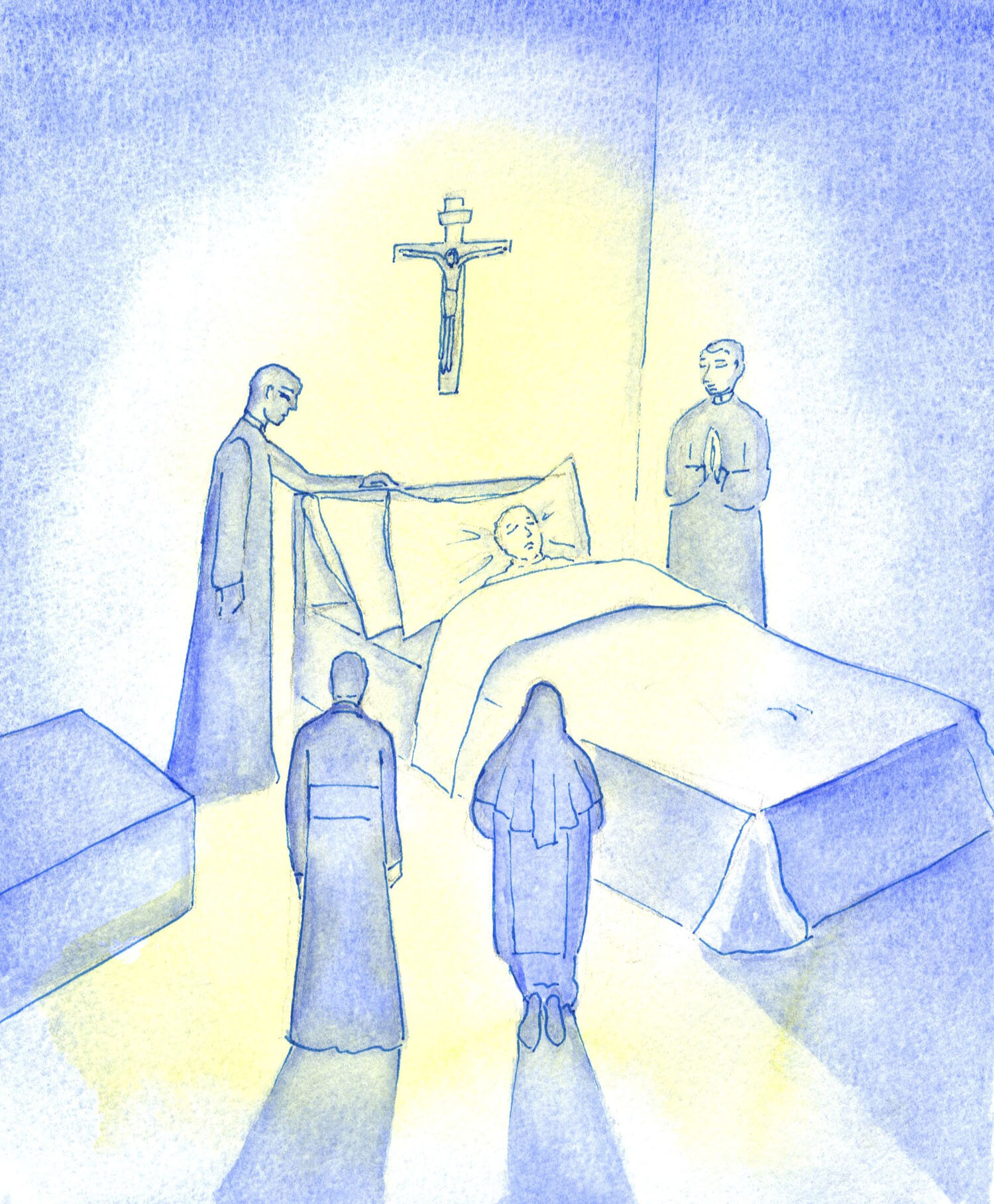 Those who accept God's plans, and God's help, can be made ready before death for their meeting with God. They allow themselves to be changed, and thoroughly reconciled, and made ready for Heaven.