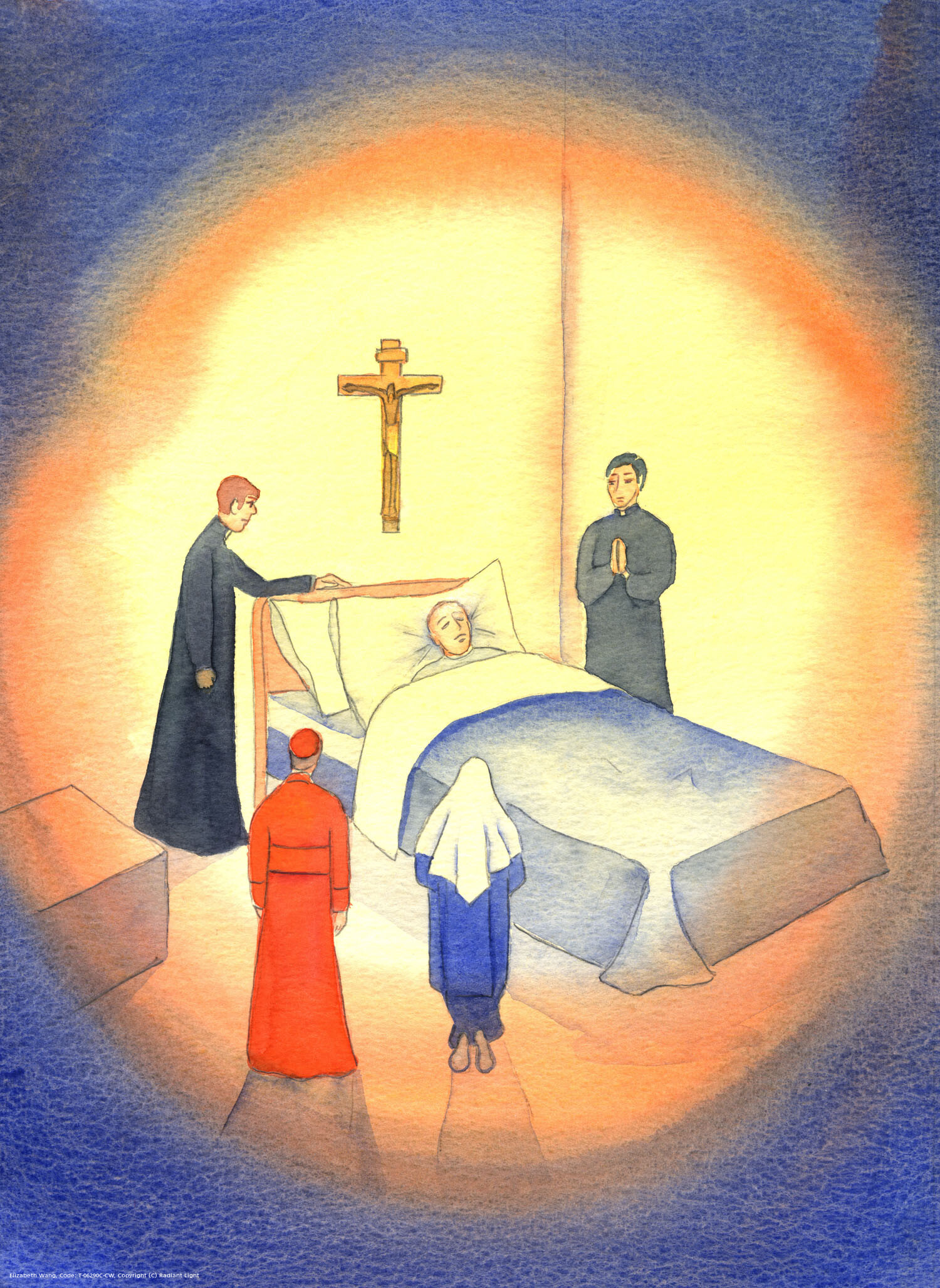 We ought to prepare for a 'good death'. A soul in danger can be saved, by faith and the sacraments - whether little known people or Popes.