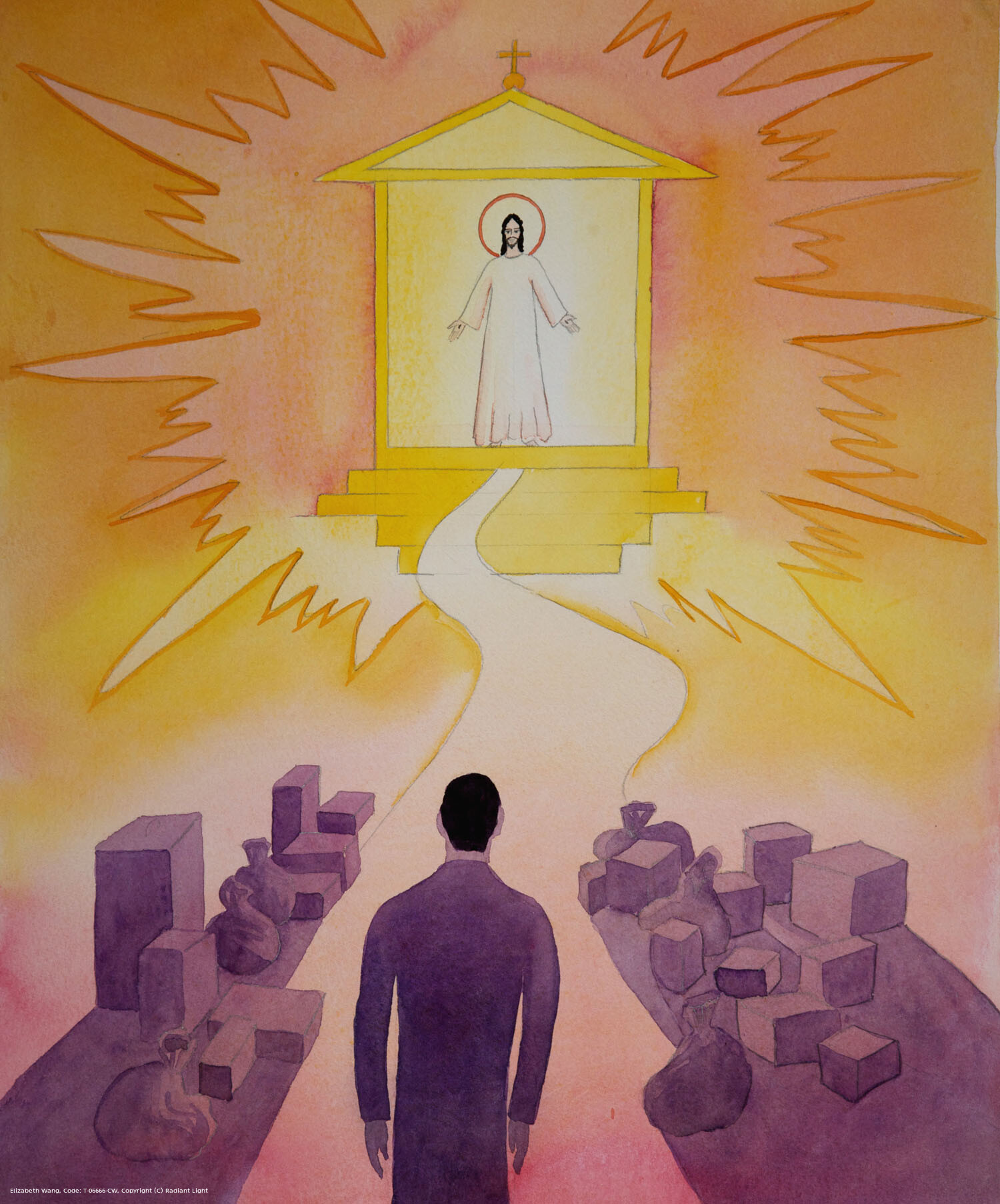We find the greatest joy in meeting Christ at the tabernacle when we have removed the rubbish - our failings - that clutter our path to Heaven.