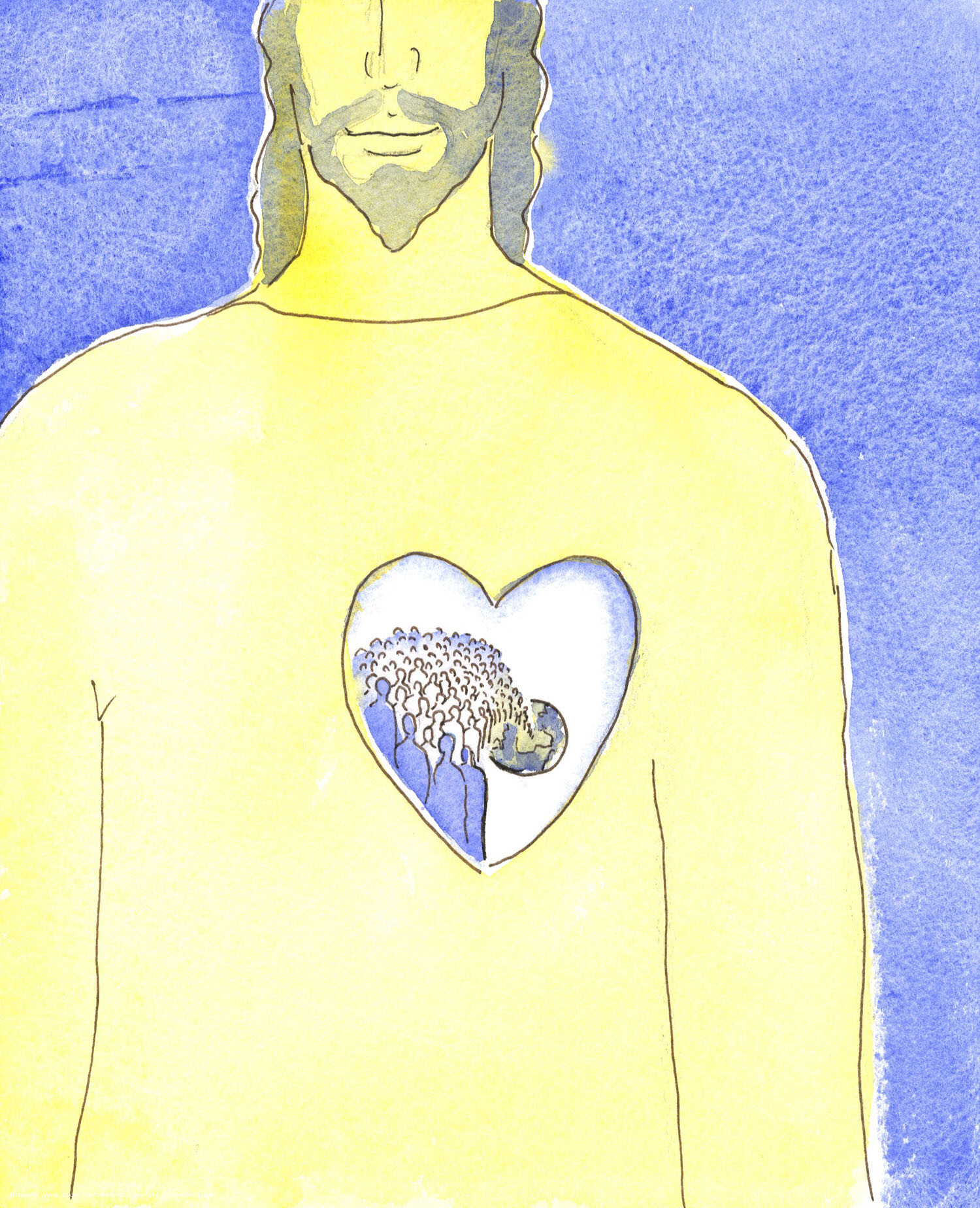 The Heart of Jesus Christ our Saviour is so vast that it contains the whole universe, our world, and everyone on it. He loves every person with a deep, fervent and tender love. He prays for each of us today with as much fervour and power as when He prayed on the Cross.