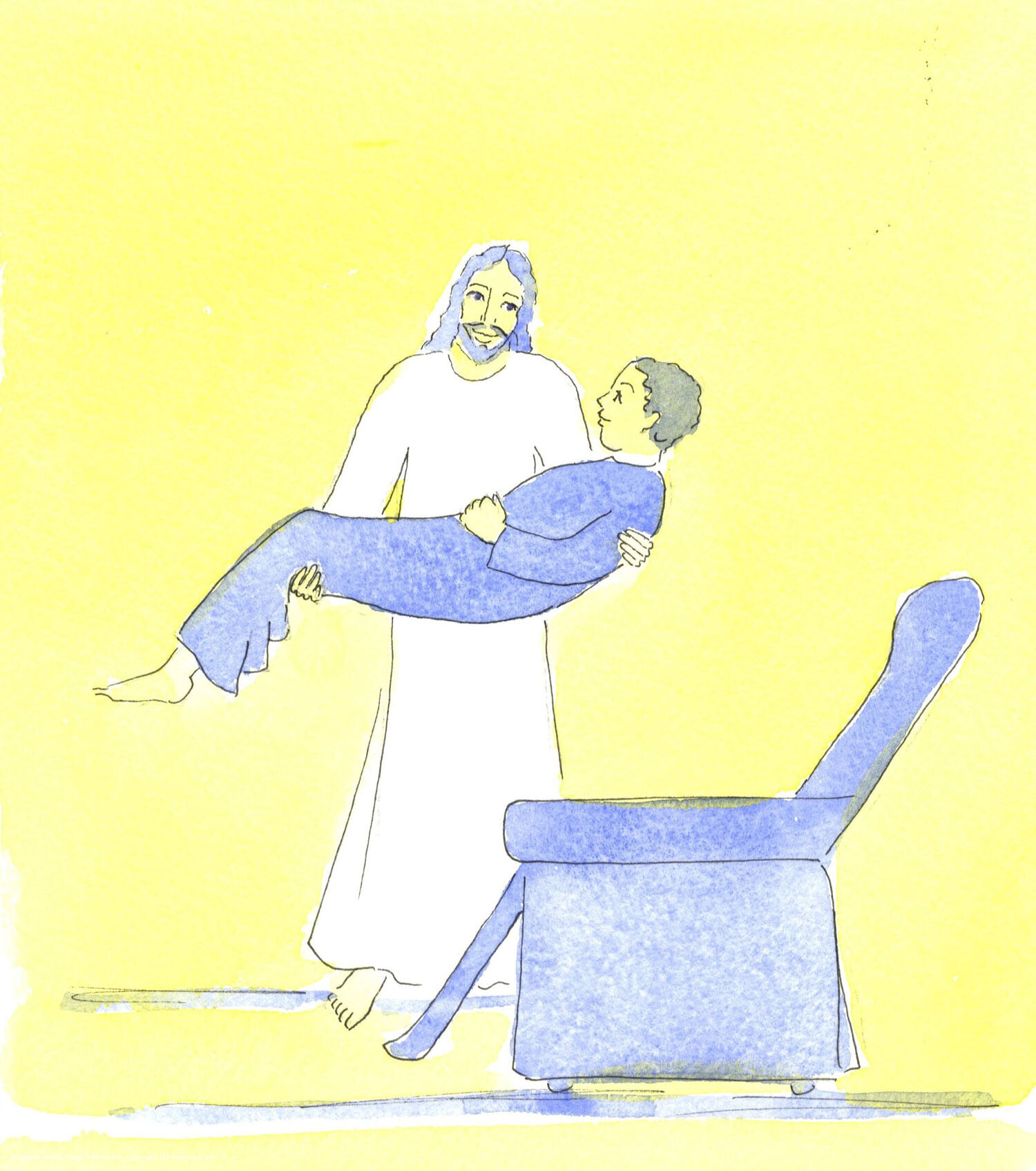 Sometimes, when we are tired, Christ calls us to rest, and 'helps us' to find that rest in our lives.