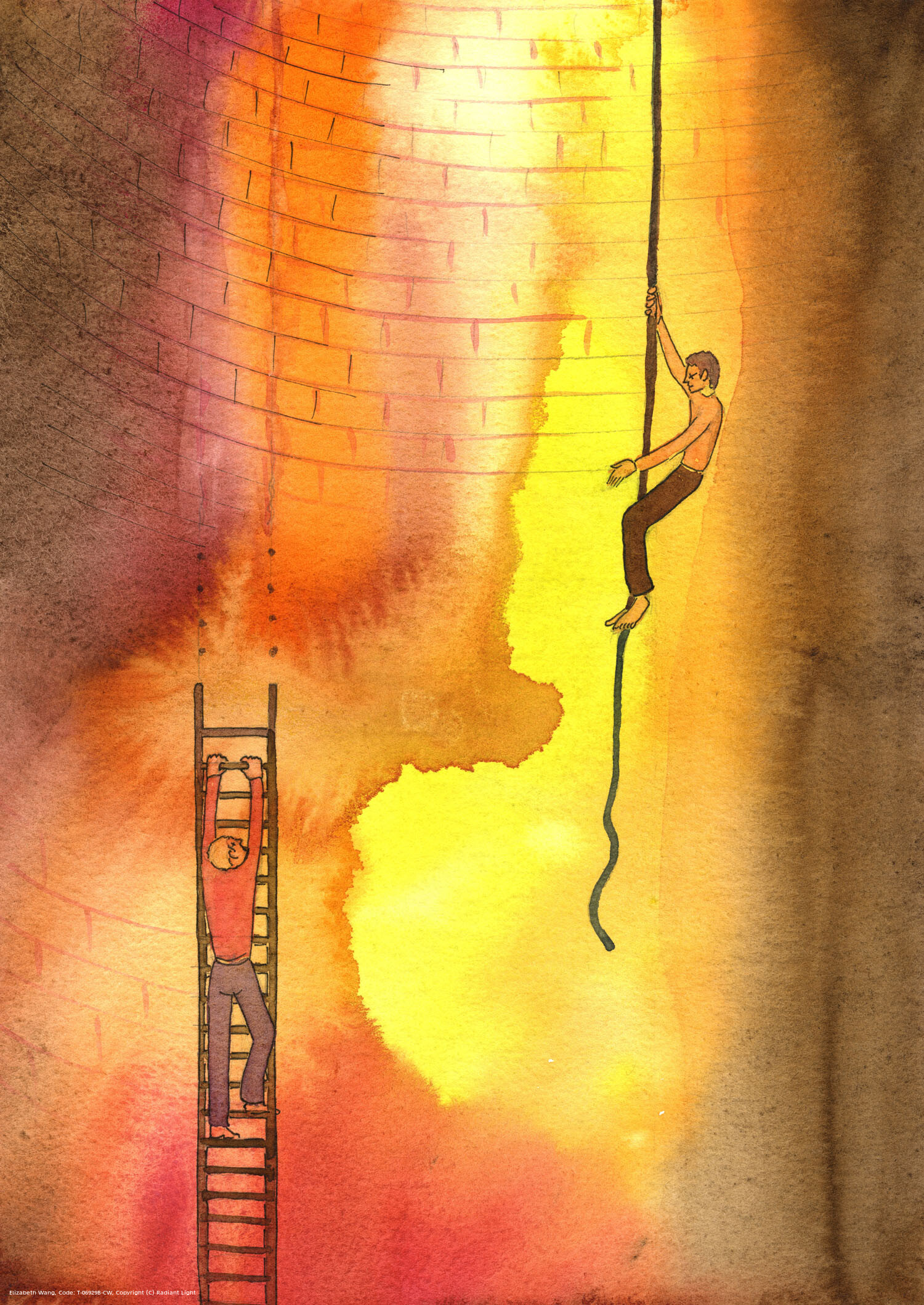 To intercede for someone trapped in grave sin is like holding out a hand to a man trapped on a broken ladder, with only Hell below.
