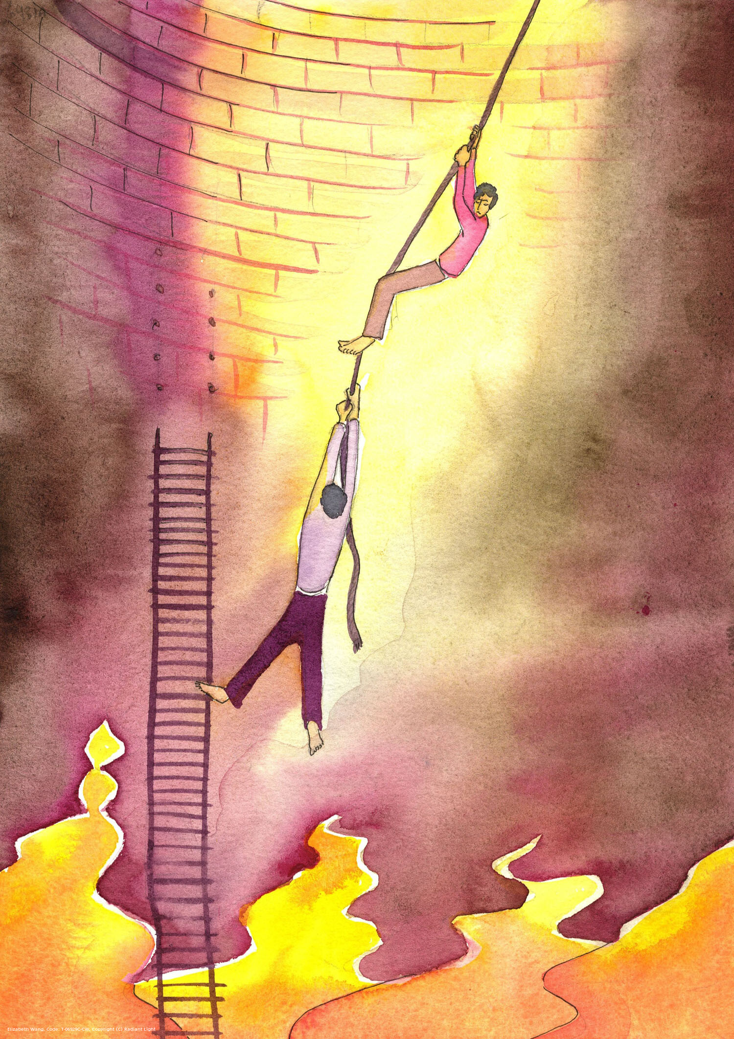 To persevere in intercession, and help someone to abandon grave sins, is to save him from the fires of Hell.