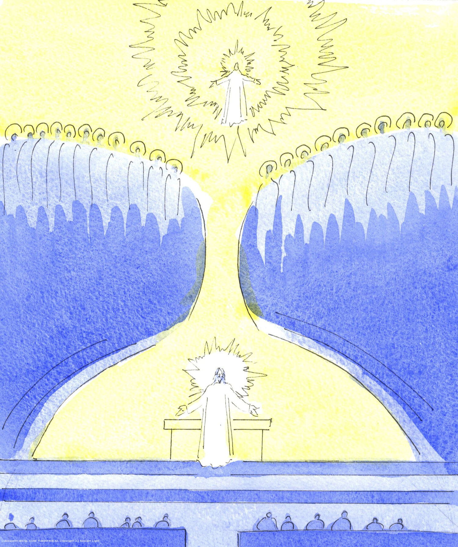 Christ is Present in the tabernacle, ready to greet those who have chosen to be near Him; but at the end of time everyone will be near Him, willingly or not - waiting to be judged. If people are reminded of this, they might alter their behaviour, while there is time.
