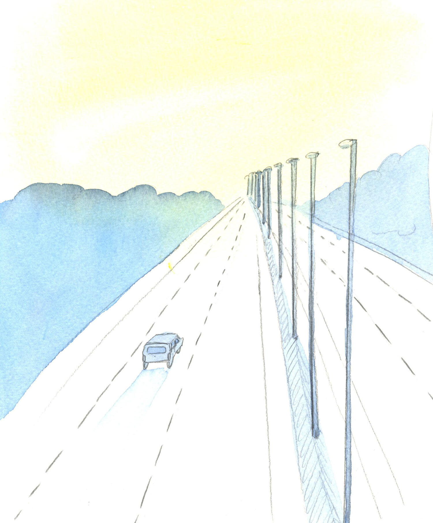 Someone who follows a humble, quiet, persevering way of prayer and faithfulness to God, is on the Way to Heaven, just as a man on a straight, well-lit motorway is making a safe journey to the city; unlike those who choose to struggle on foot, picking their own route across country, and encountering rabbit-holes, barbed wire and wild animals.